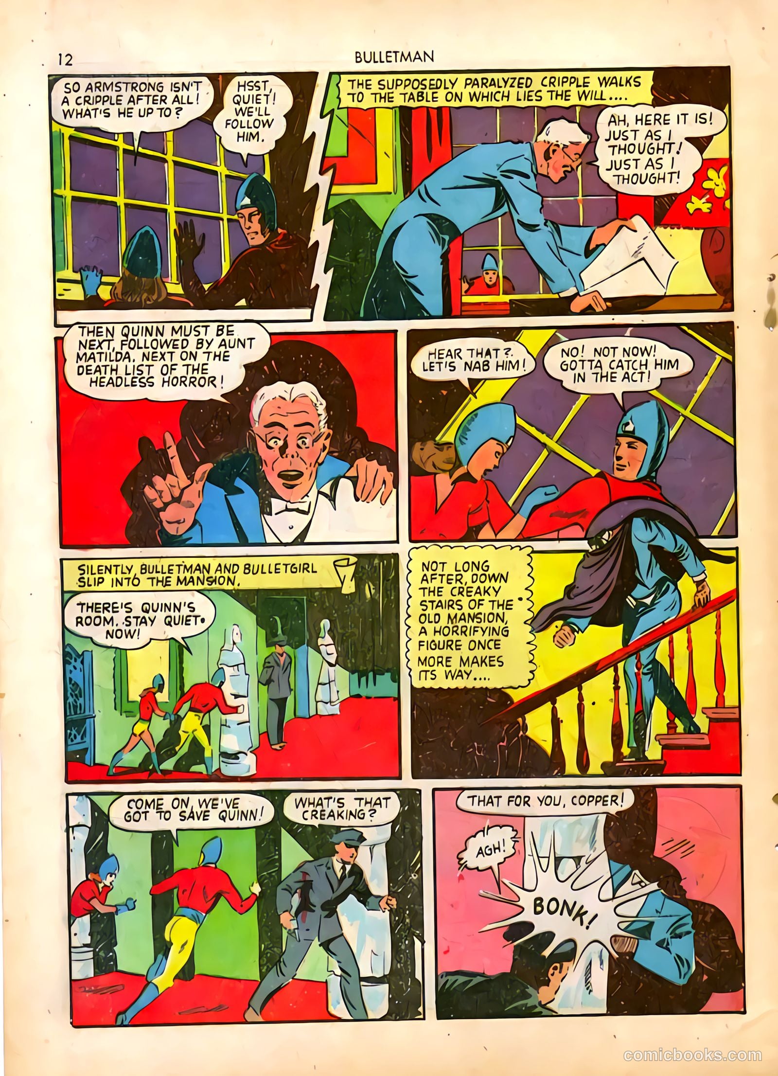 Bulletman #4 (1942) — page 12 of 68