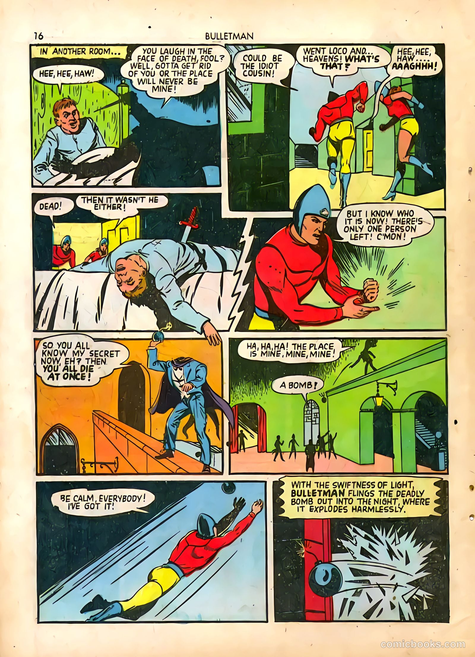 Bulletman #4 (1942) — page 16 of 68