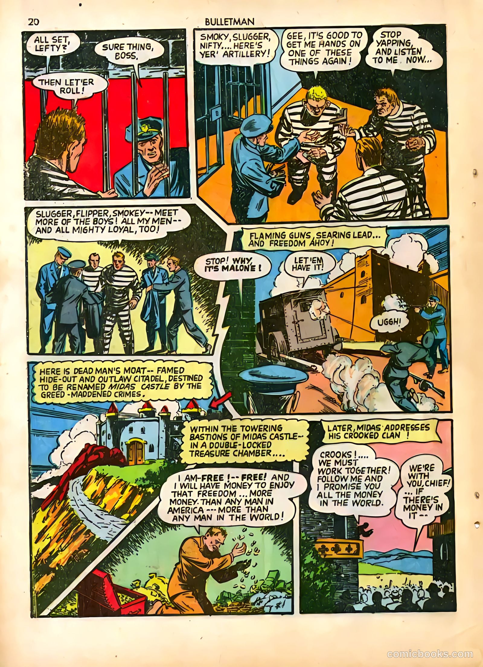 Bulletman #4 (1942) — page 20 of 68