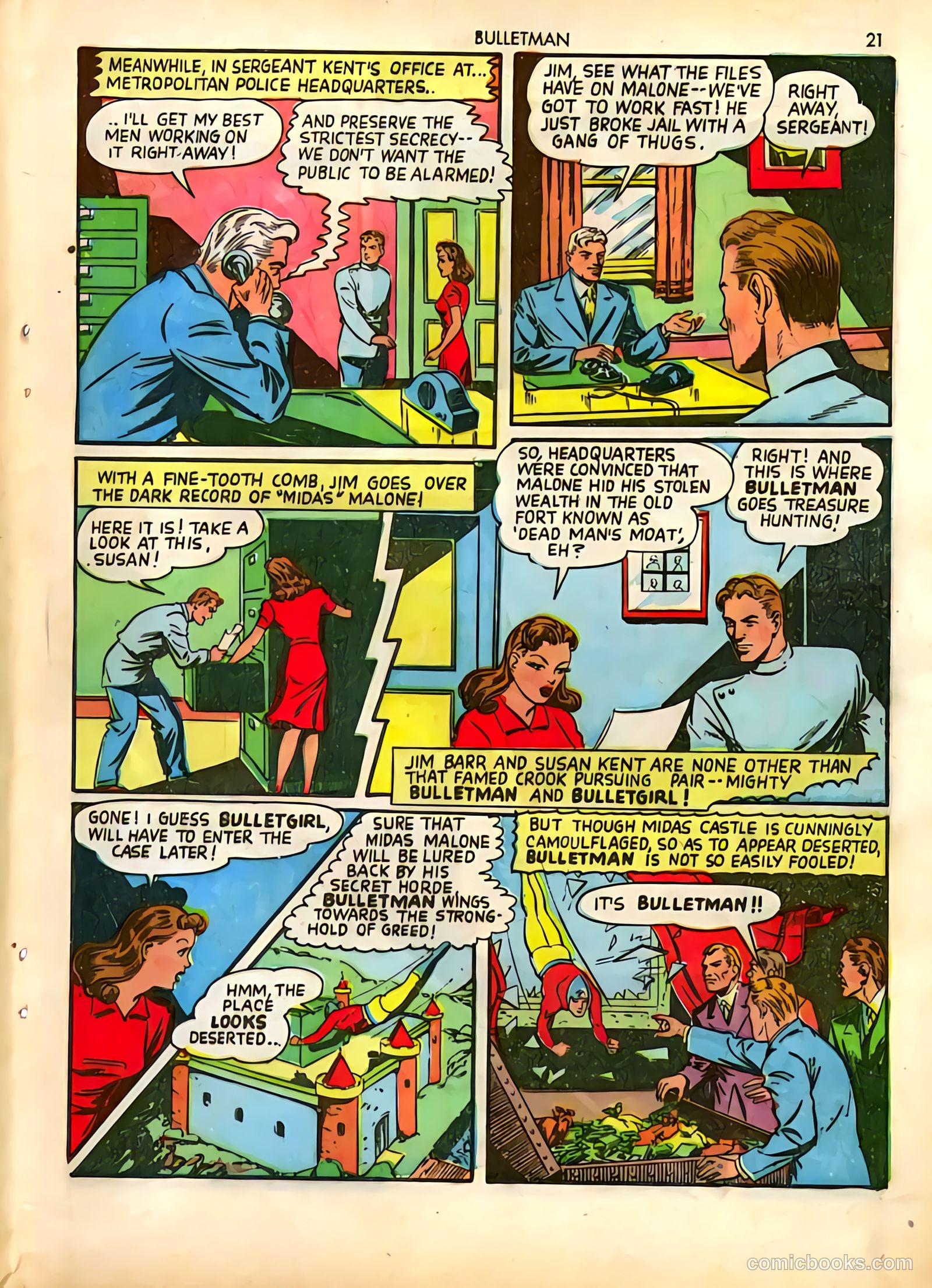 Bulletman #4 (1942) — page 21 of 68