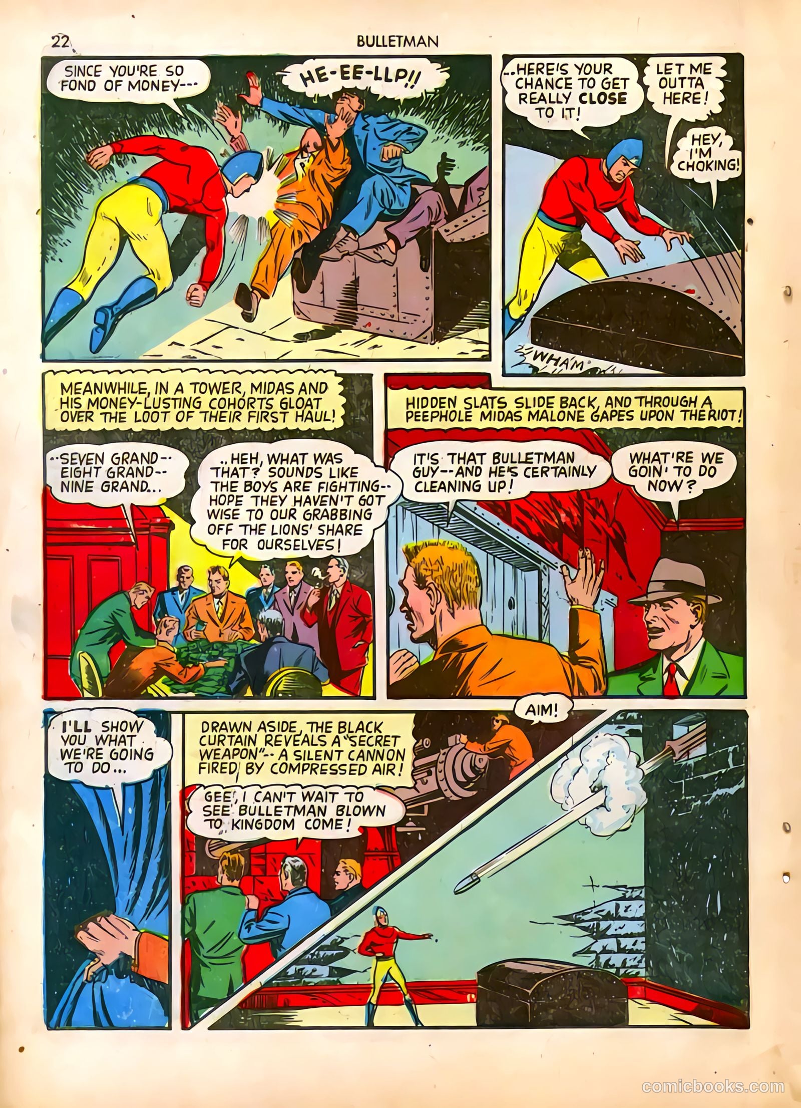 Bulletman #4 (1942) — page 22 of 68