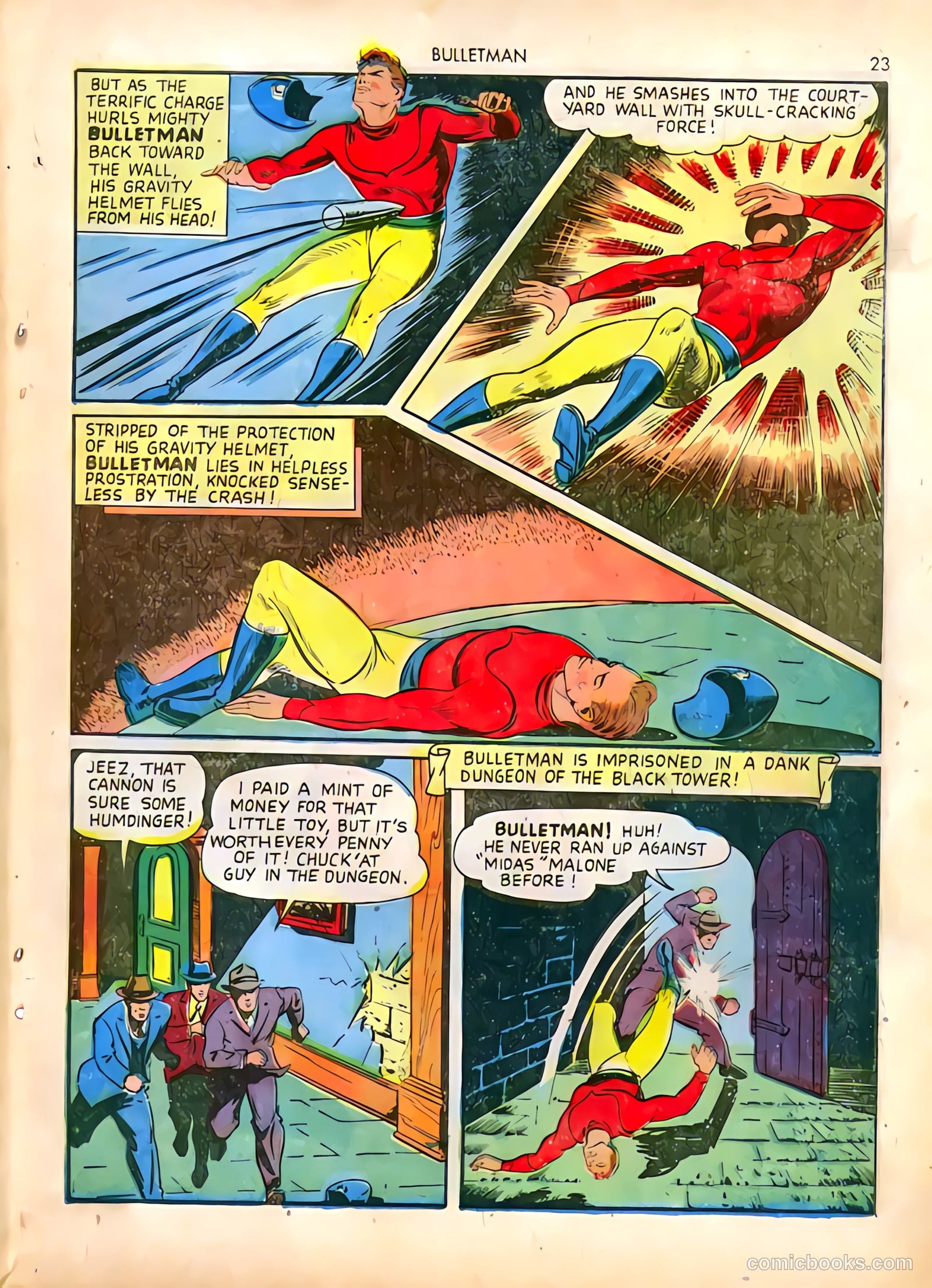 Bulletman #4 (1942) — page 23 of 68