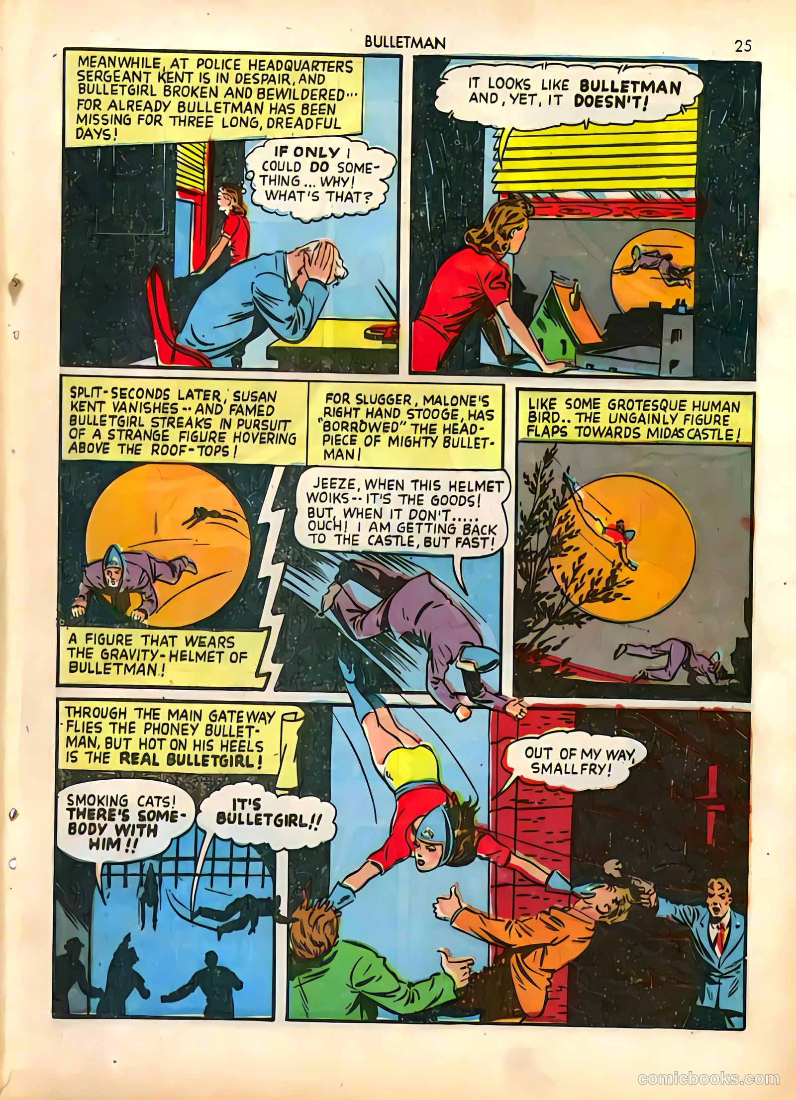 Bulletman #4 (1942) — page 25 of 68