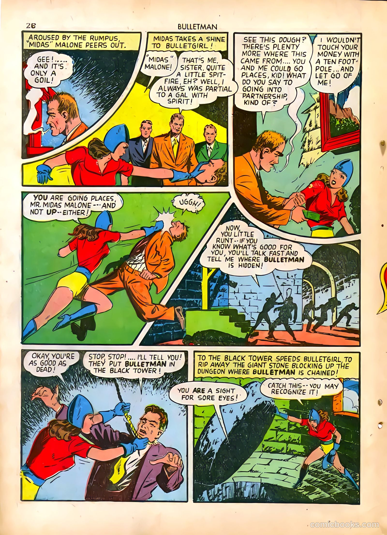 Bulletman #4 (1942) — page 26 of 68