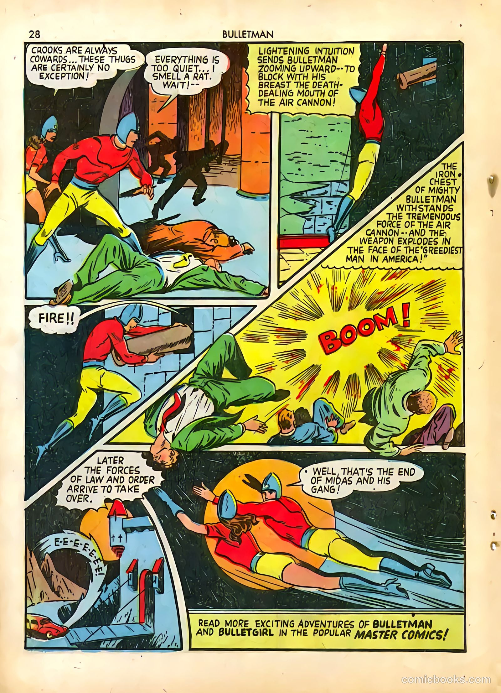 Bulletman #4 (1942) — page 28 of 68