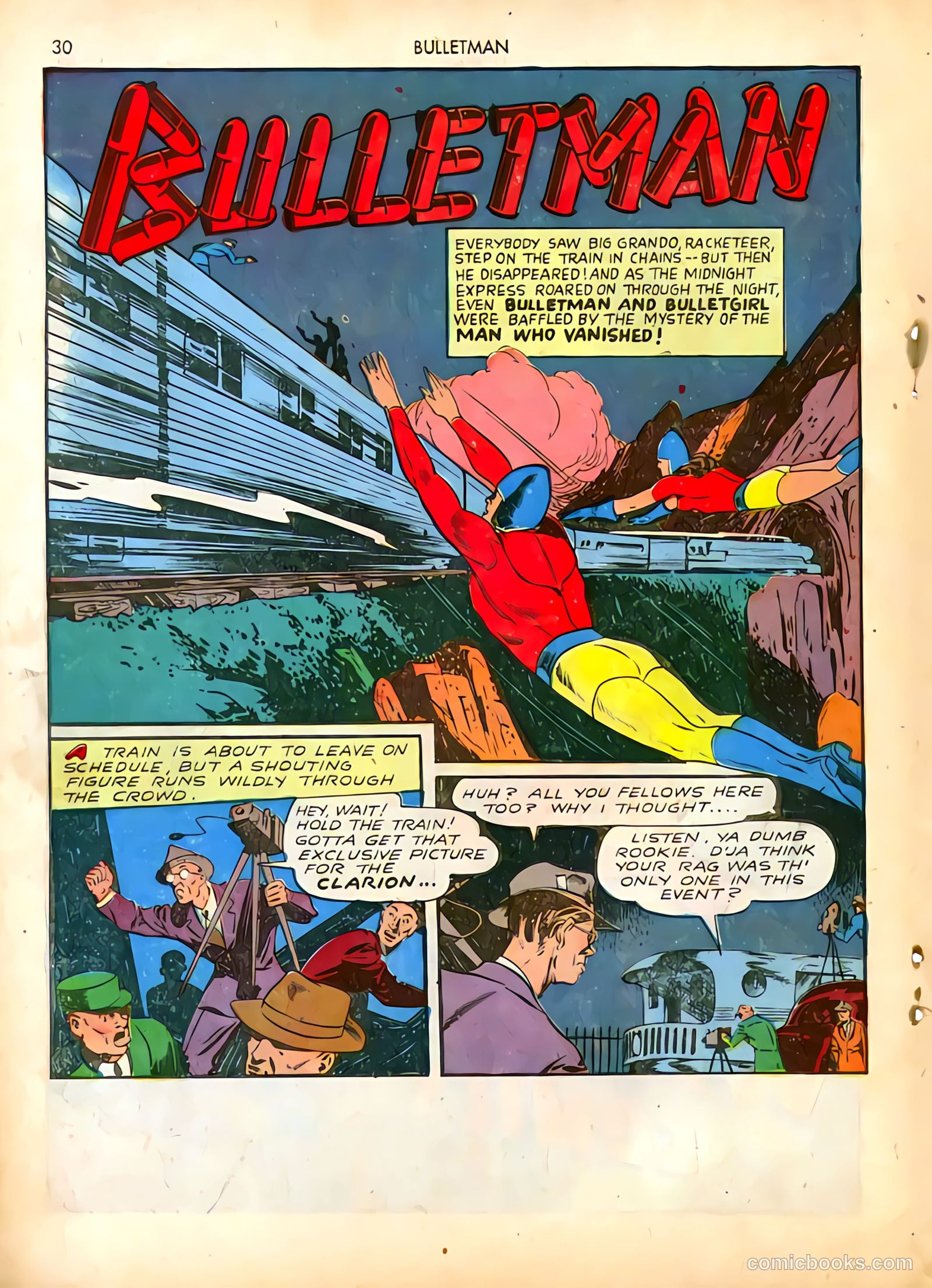 Bulletman #4 (1942) — page 30 of 68