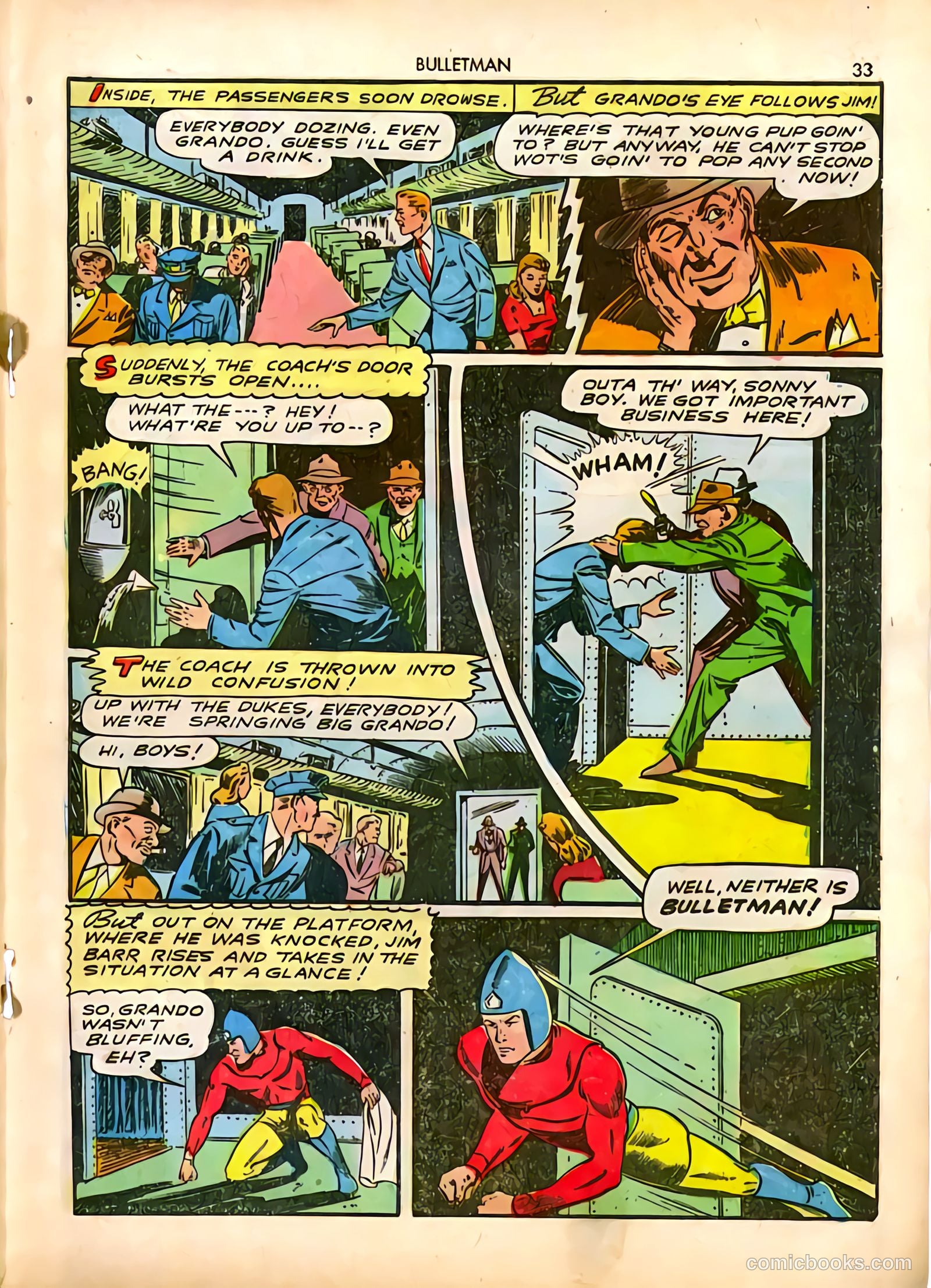 Bulletman #4 (1942) — page 33 of 68