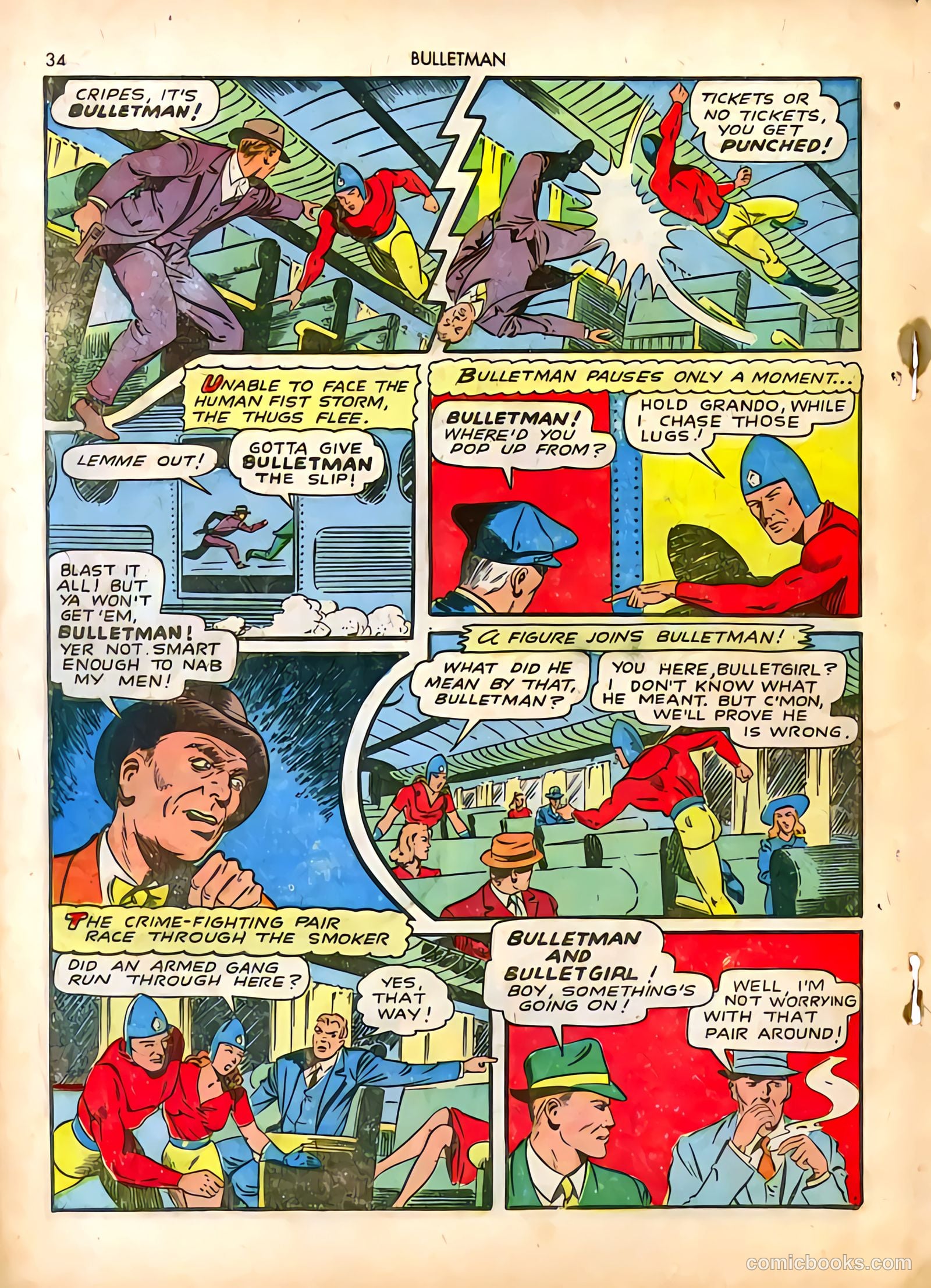 Bulletman #4 (1942) — page 34 of 68