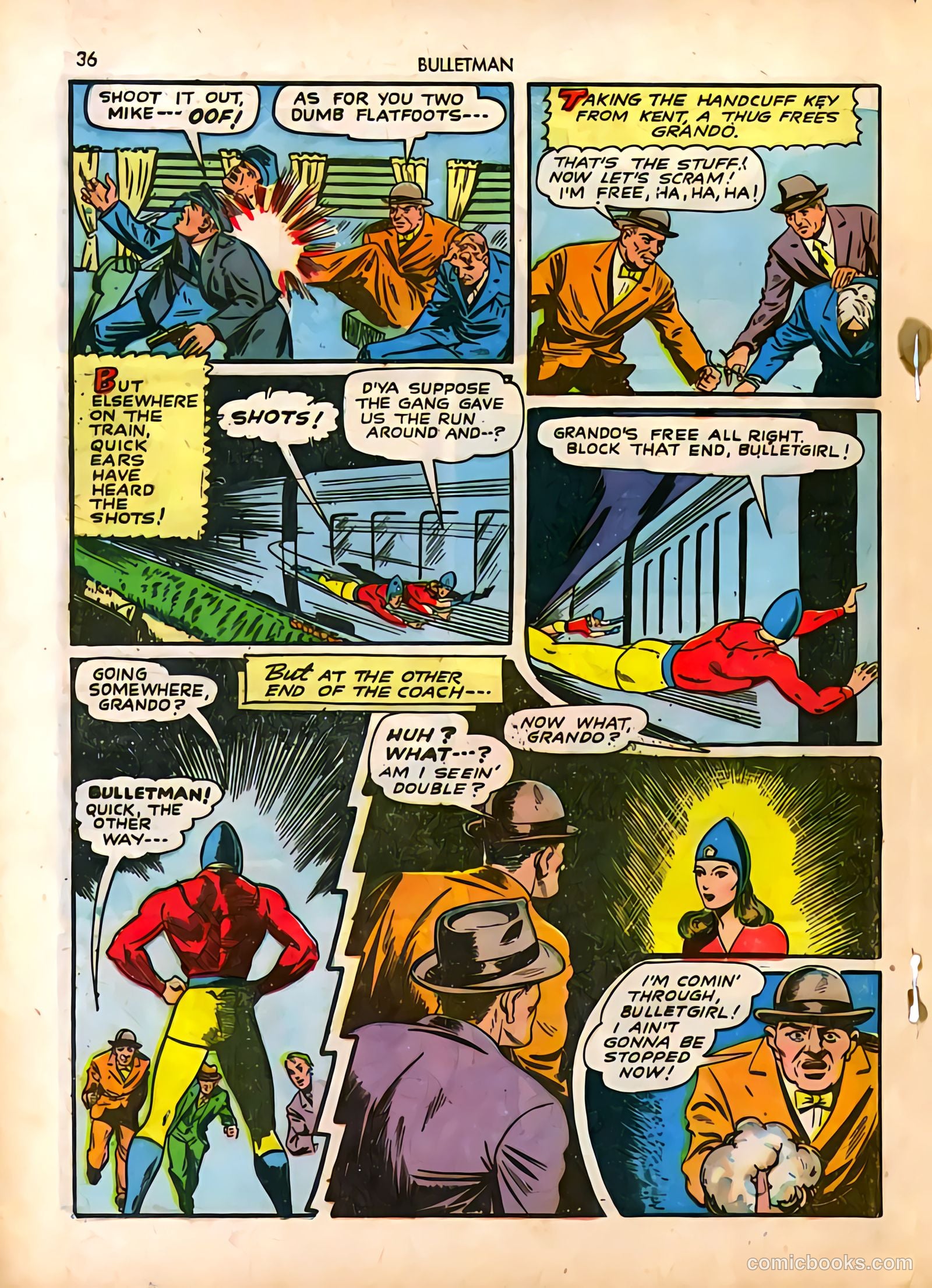 Bulletman #4 (1942) — page 36 of 68