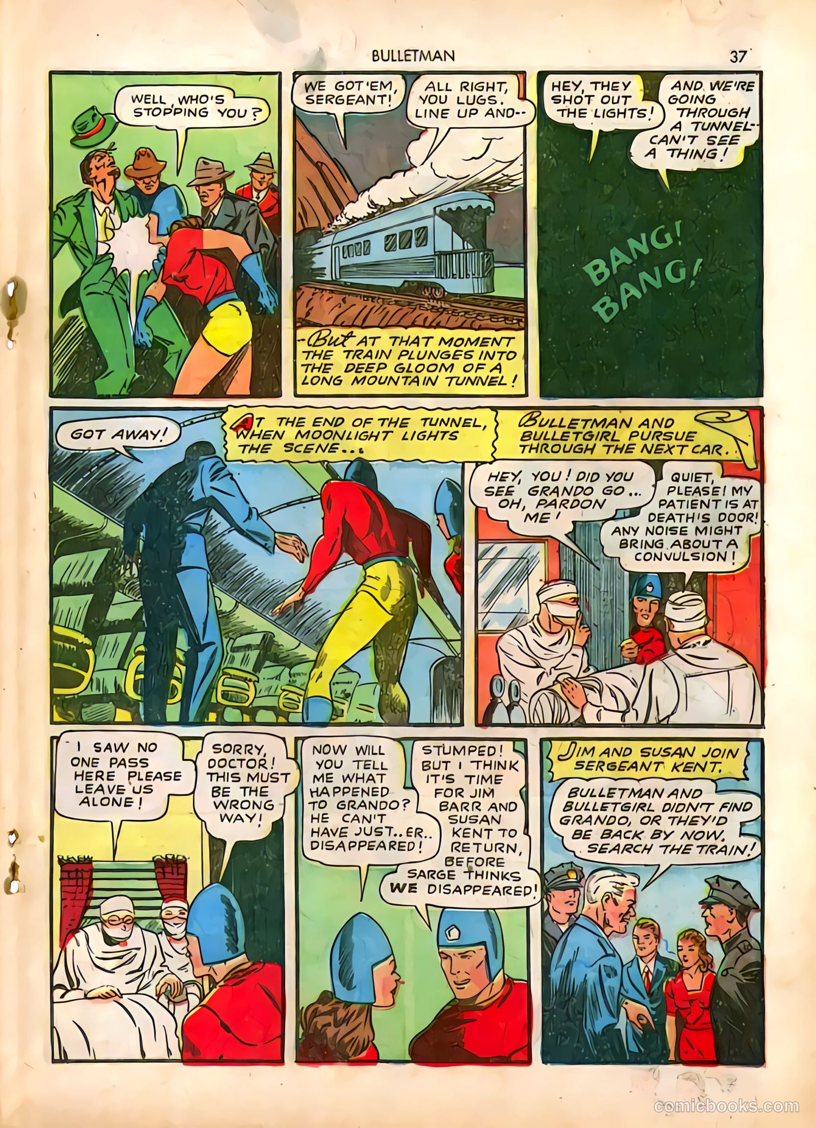Bulletman #4 (1942) — page 37 of 68