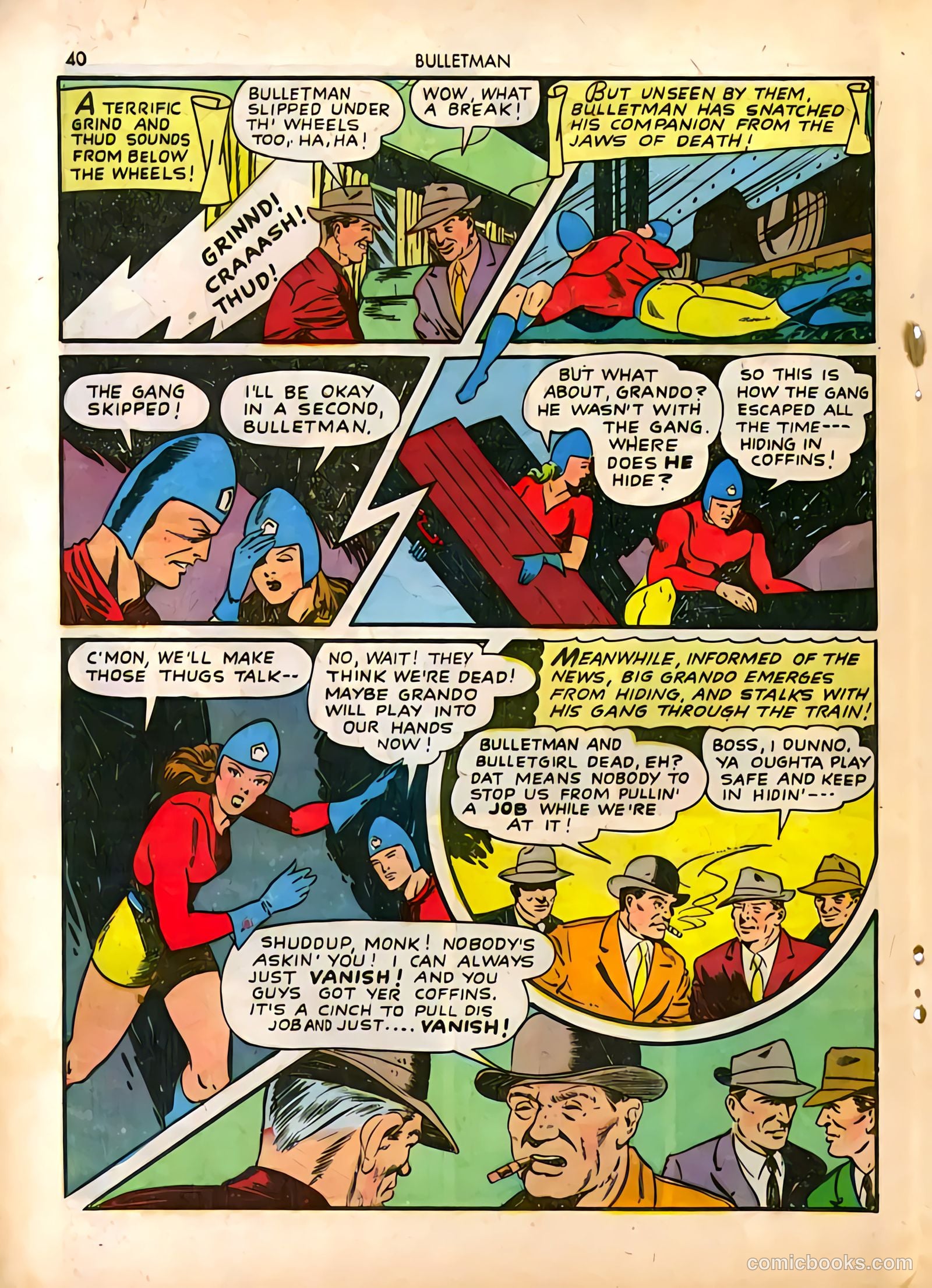 Bulletman #4 (1942) — page 40 of 68