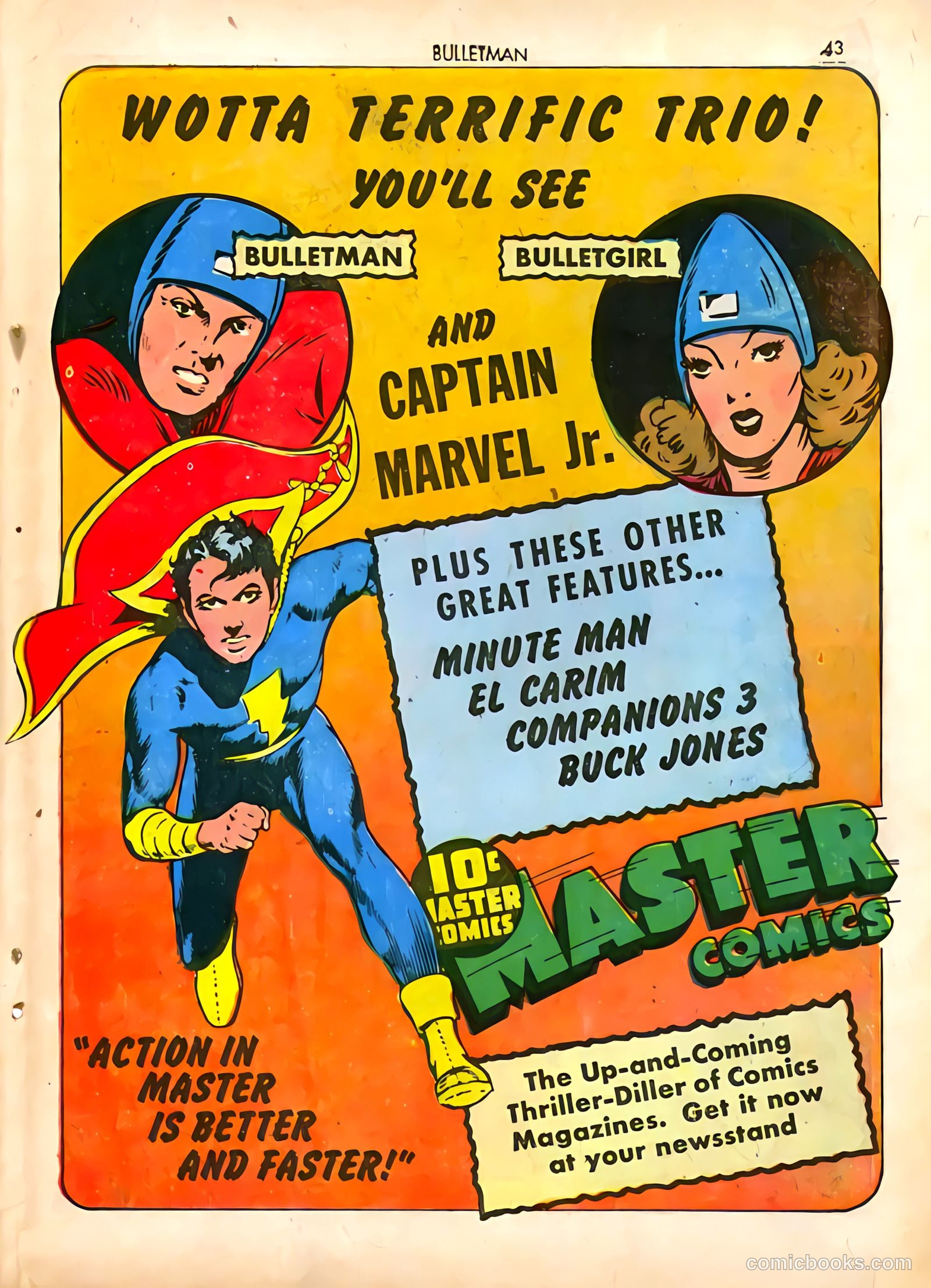 Bulletman #4 (1942) — page 43 of 68