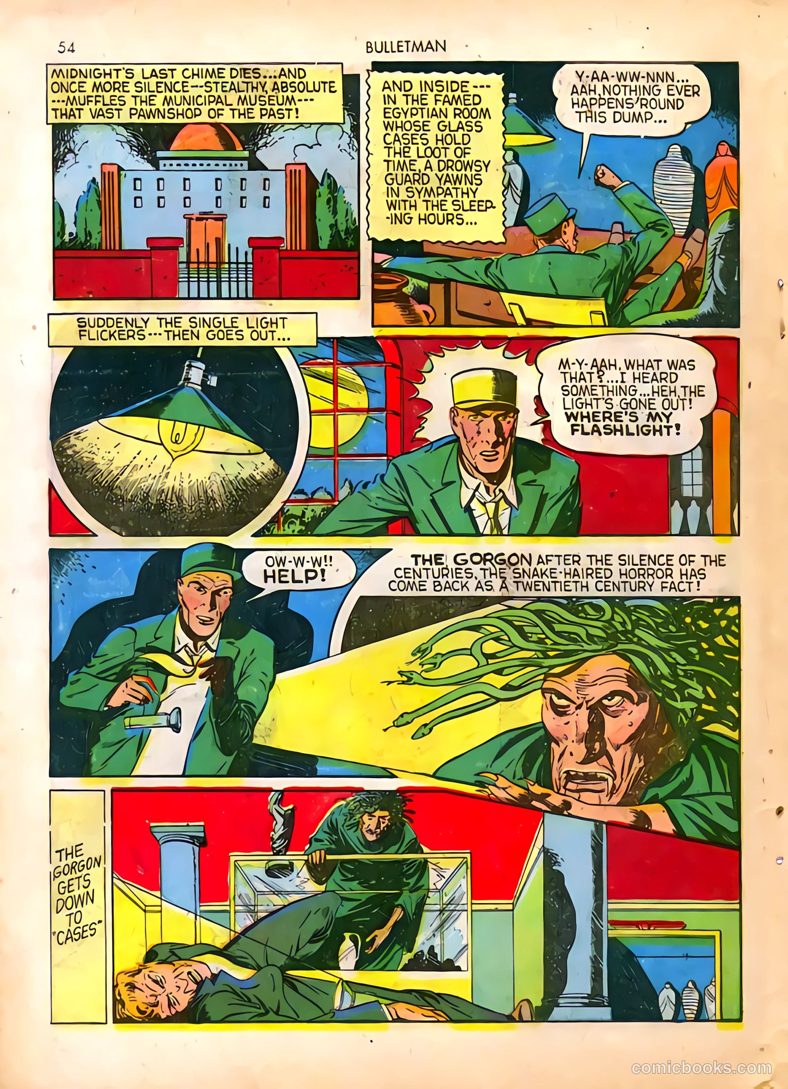 Bulletman #4 (1942) — page 54 of 68