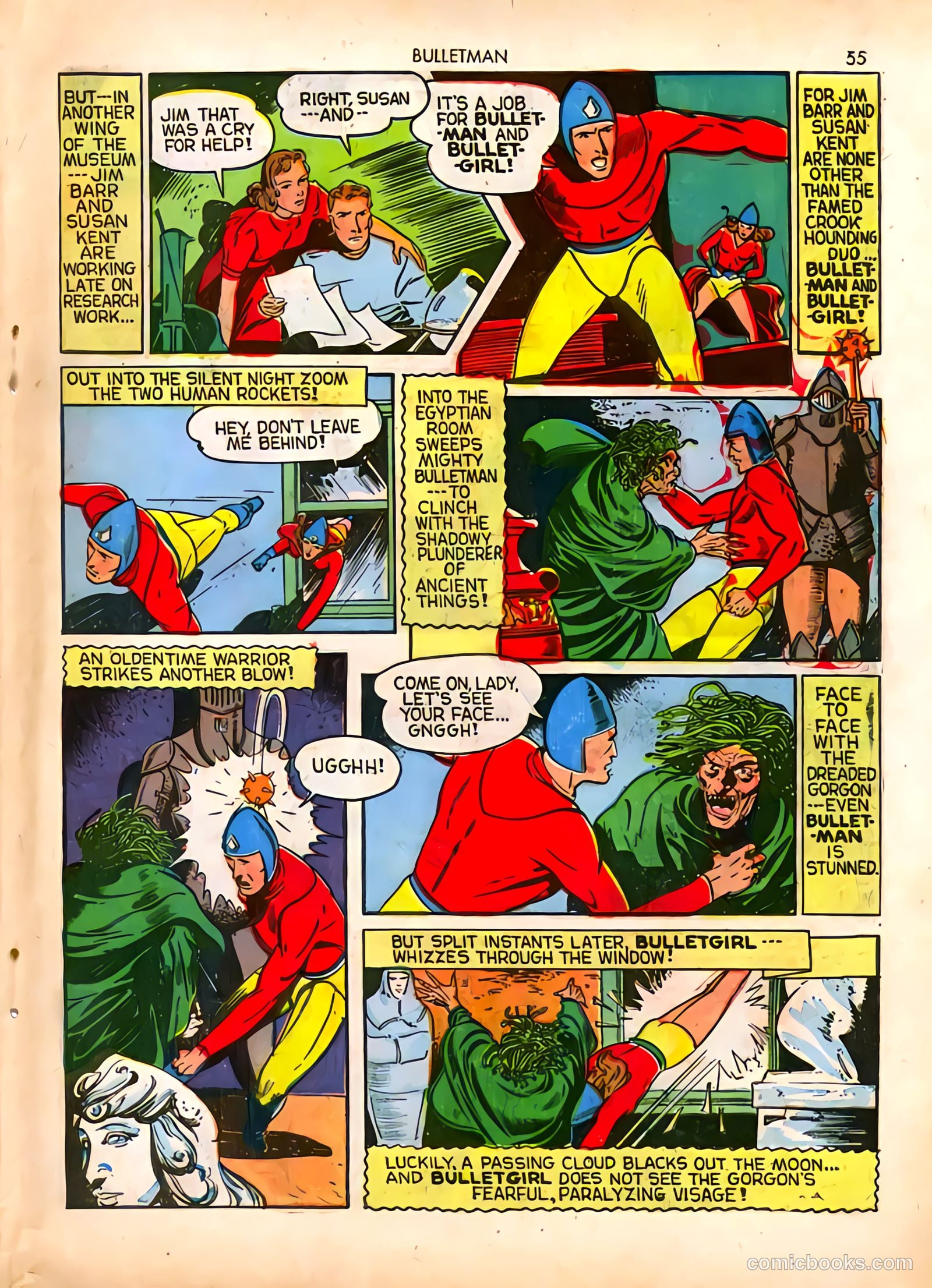 Bulletman #4 (1942) — page 55 of 68