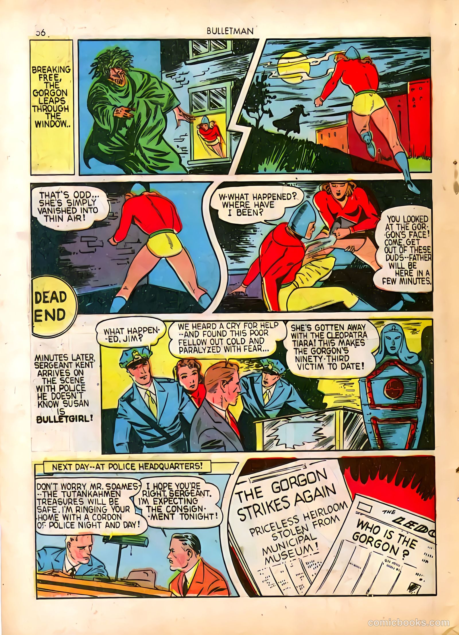 Bulletman #4 (1942) — page 56 of 68