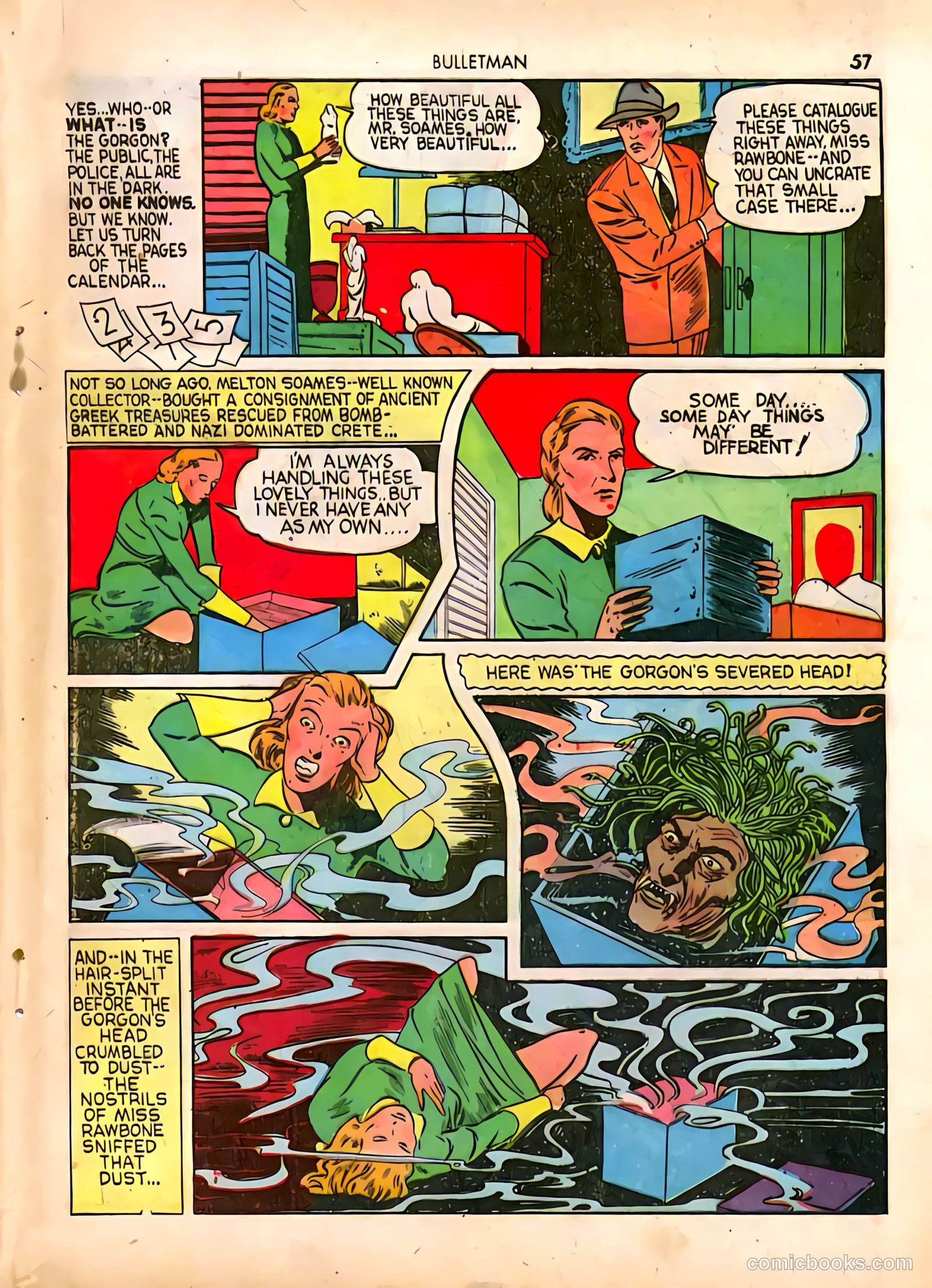 Bulletman #4 (1942) — page 57 of 68