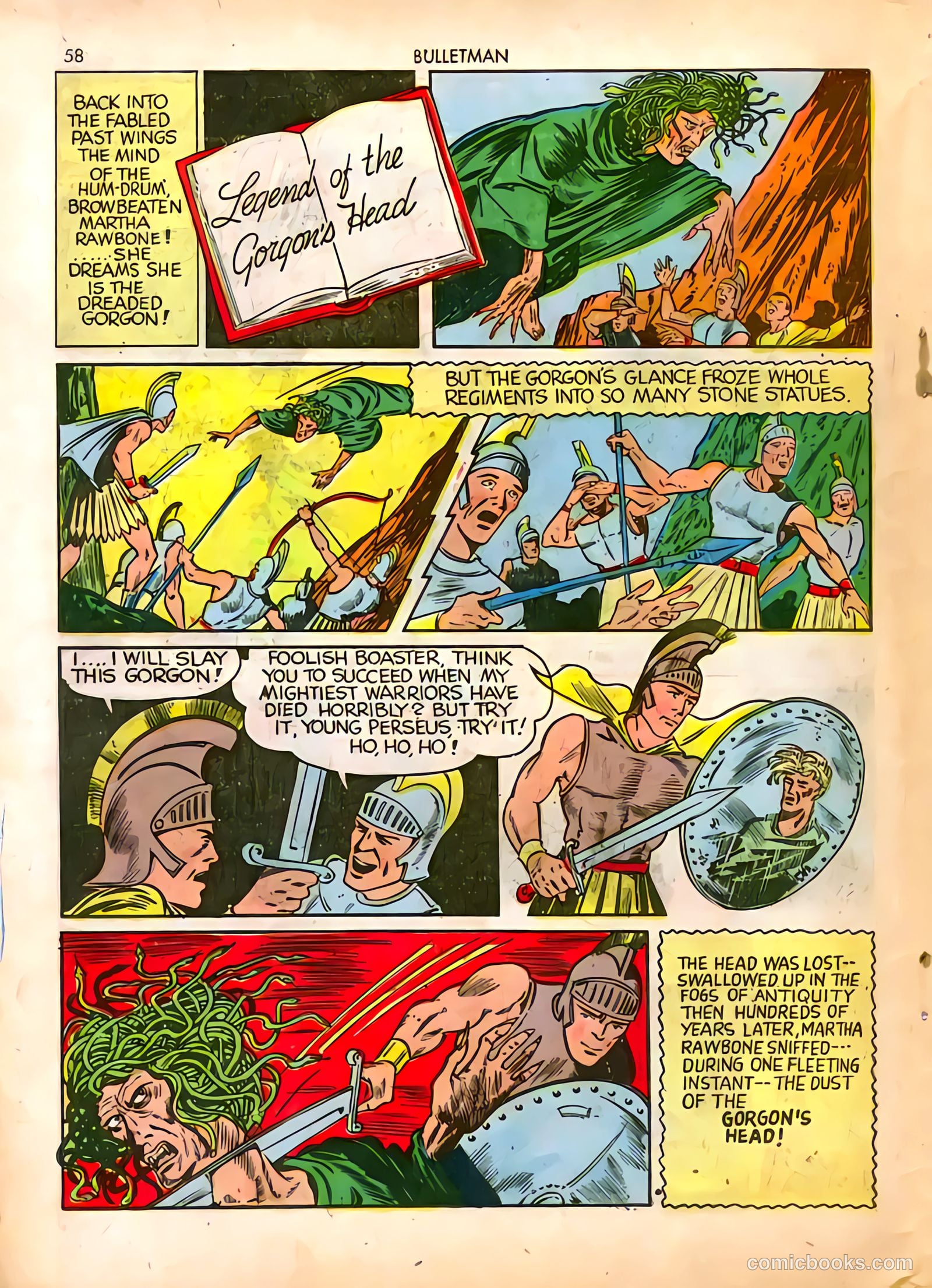 Bulletman #4 (1942) — page 58 of 68