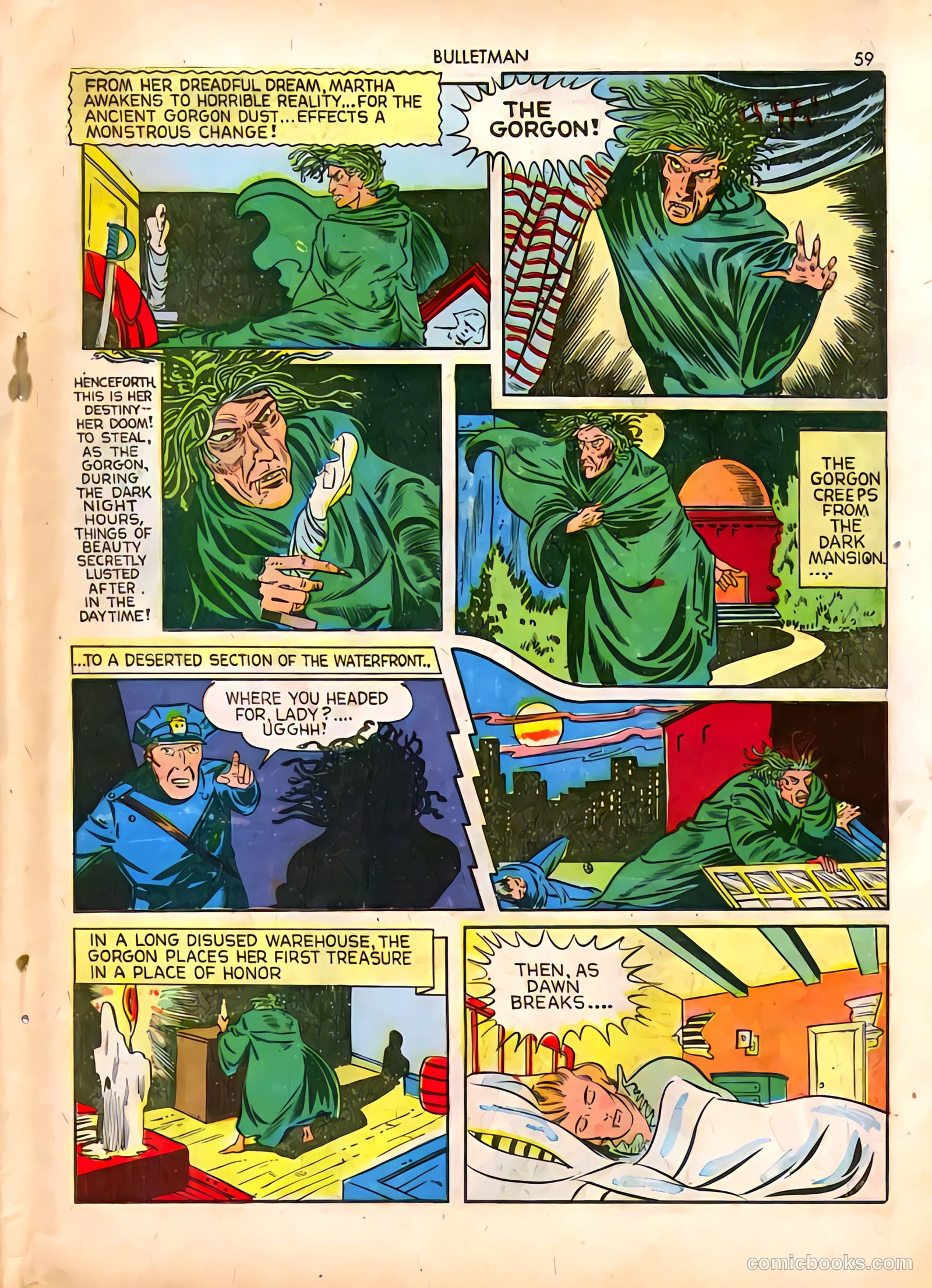 Bulletman #4 (1942) — page 59 of 68