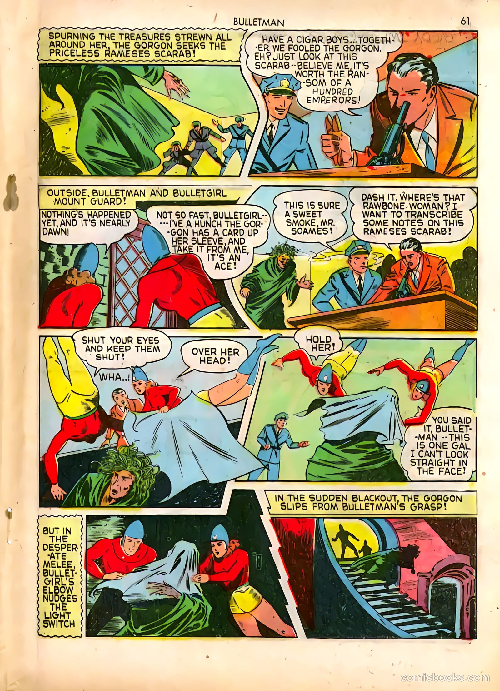 Bulletman #4 (1942) — page 61 of 68