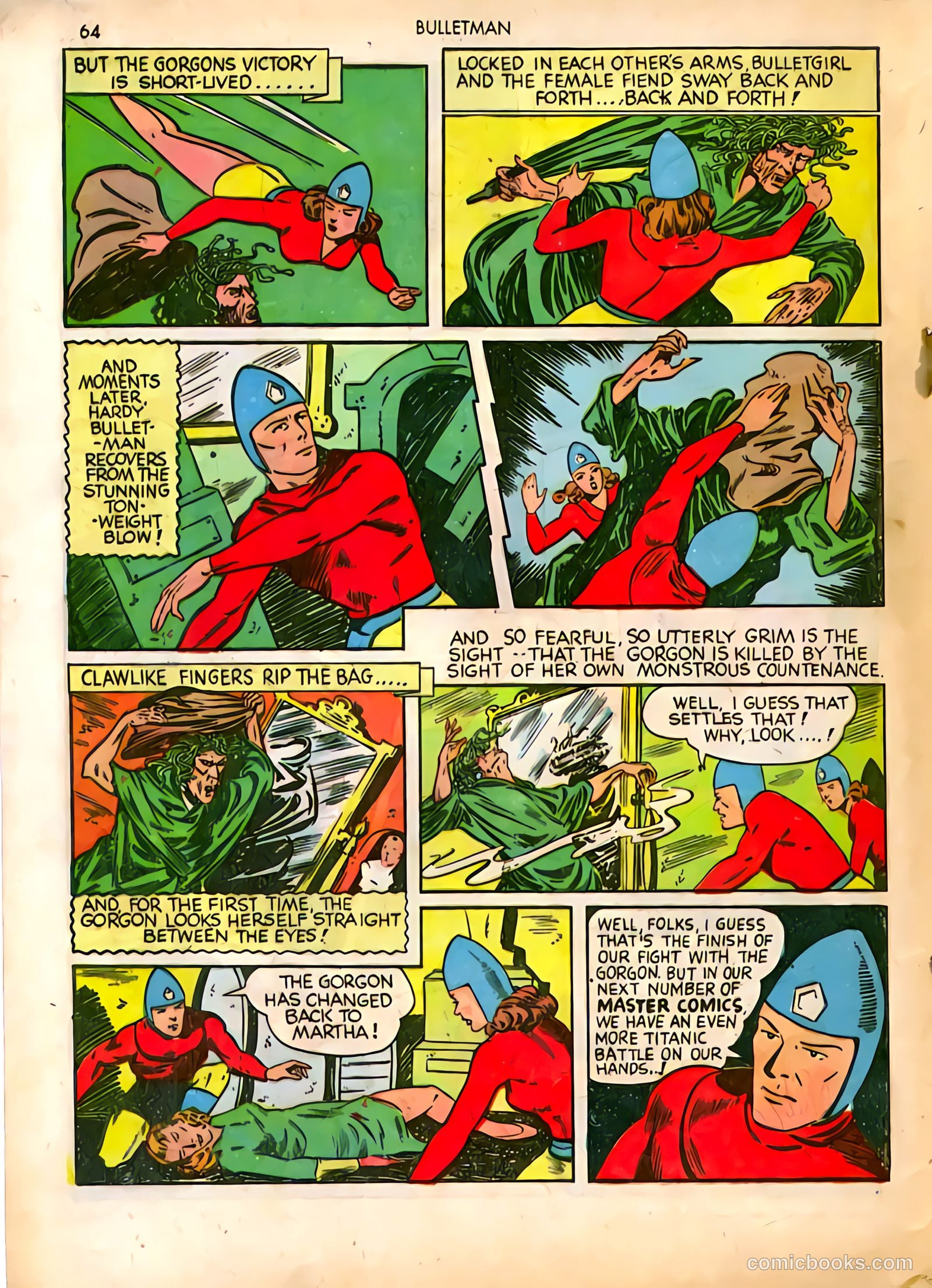 Bulletman #4 (1942) — page 64 of 68
