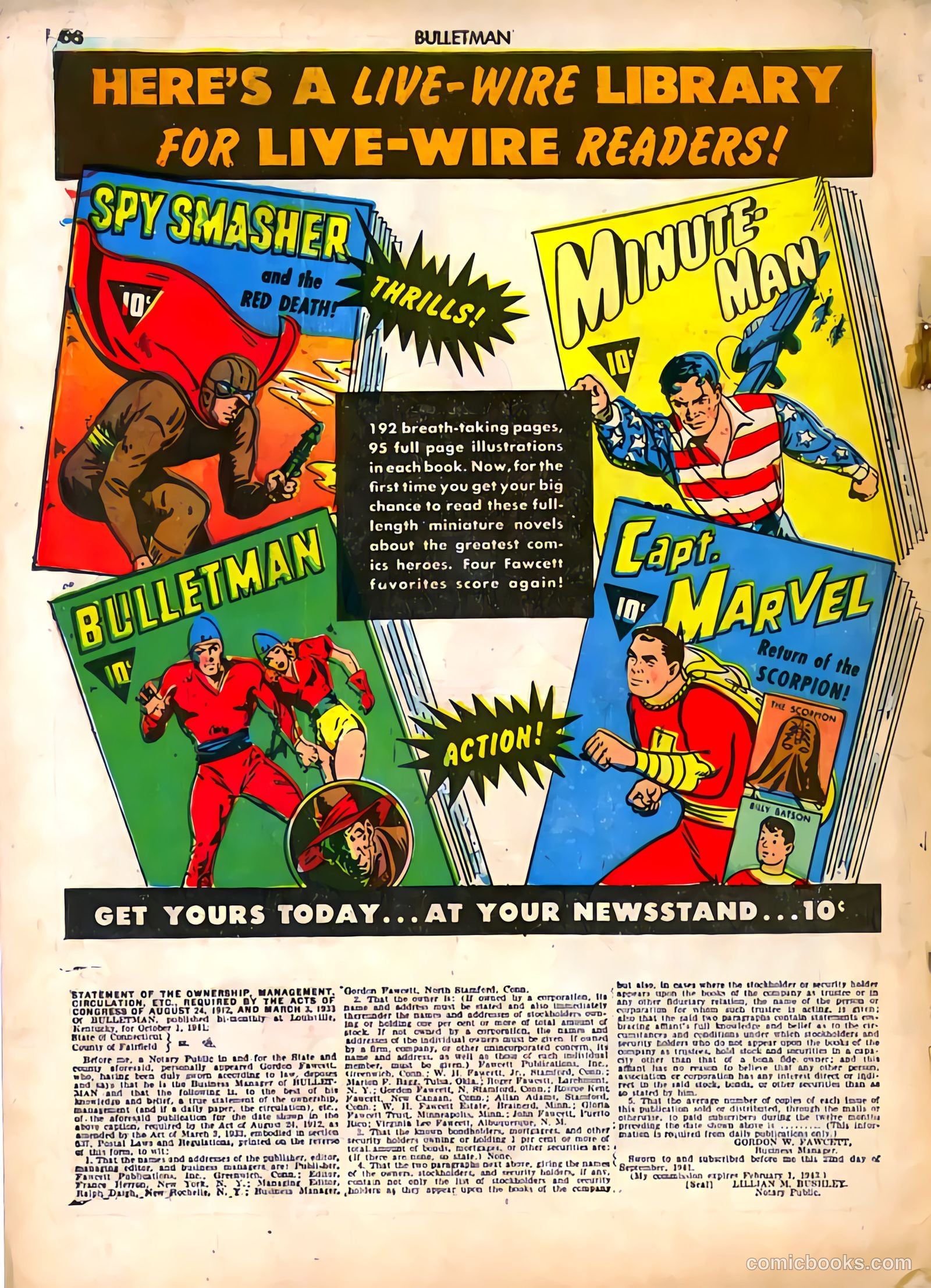 Bulletman #4 (1942) — page 66 of 68