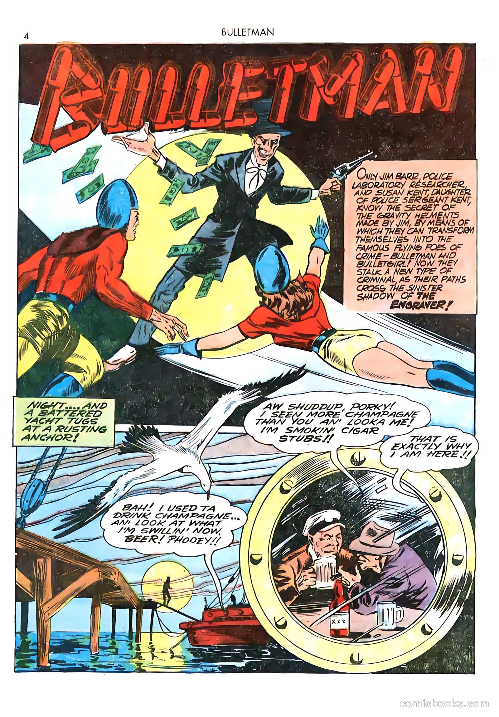 Bulletman #6 (1942) — page 4 of 68