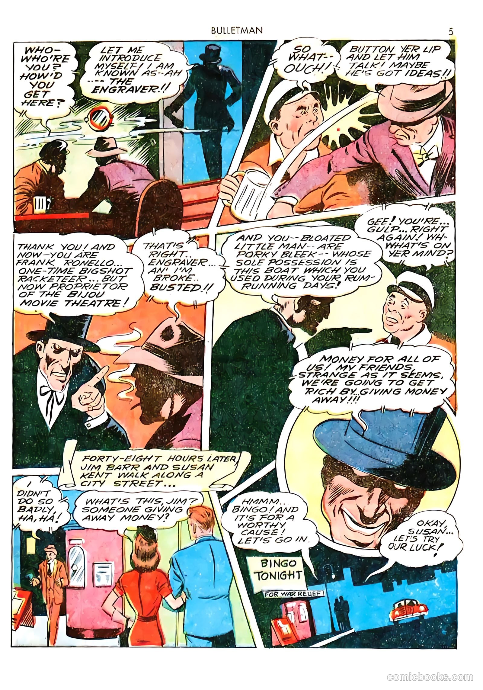 Bulletman #6 (1942) — page 5 of 68