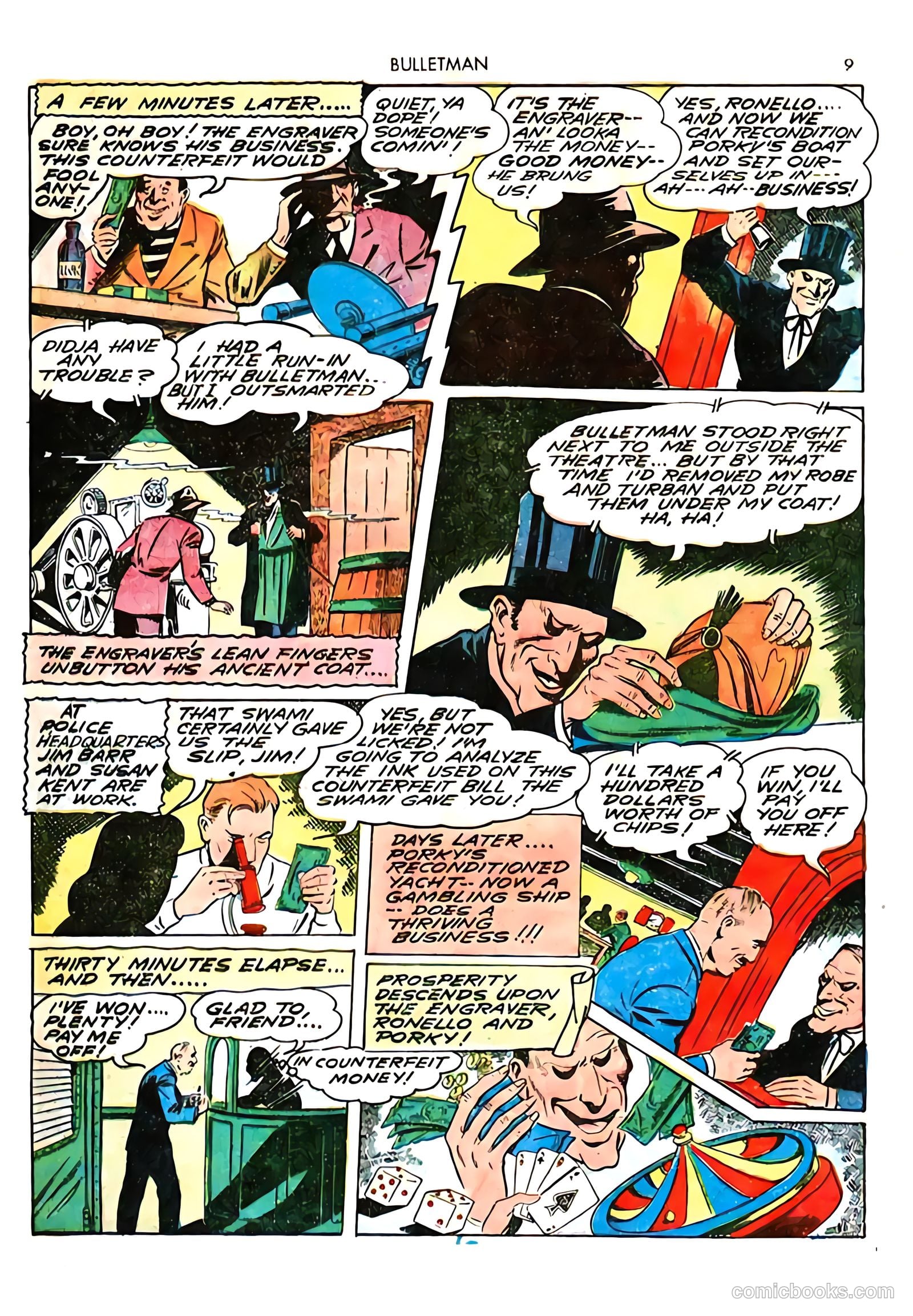 Bulletman #6 (1942) — page 9 of 68