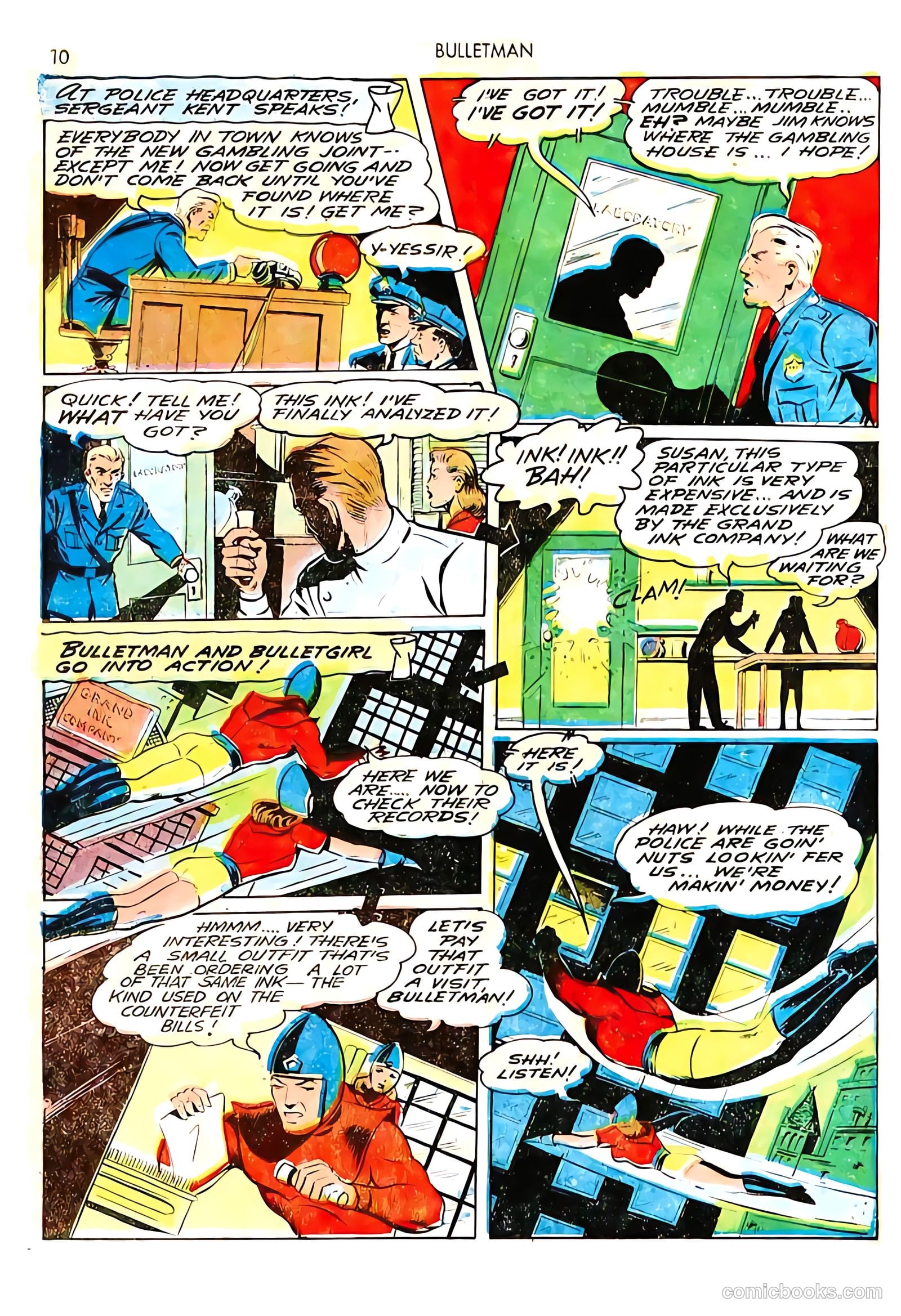 Bulletman #6 (1942) — page 10 of 68