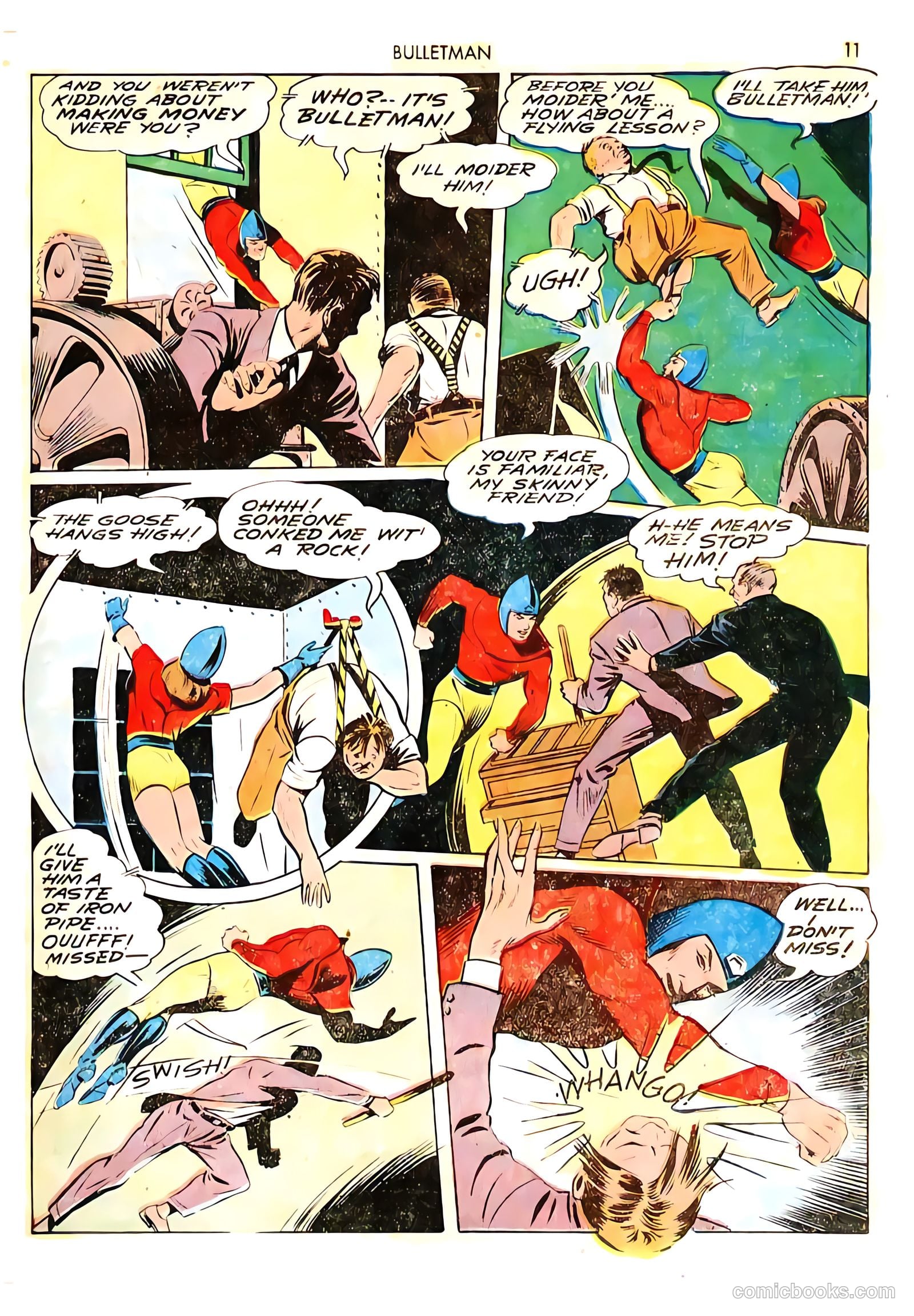 Bulletman #6 (1942) — page 11 of 68