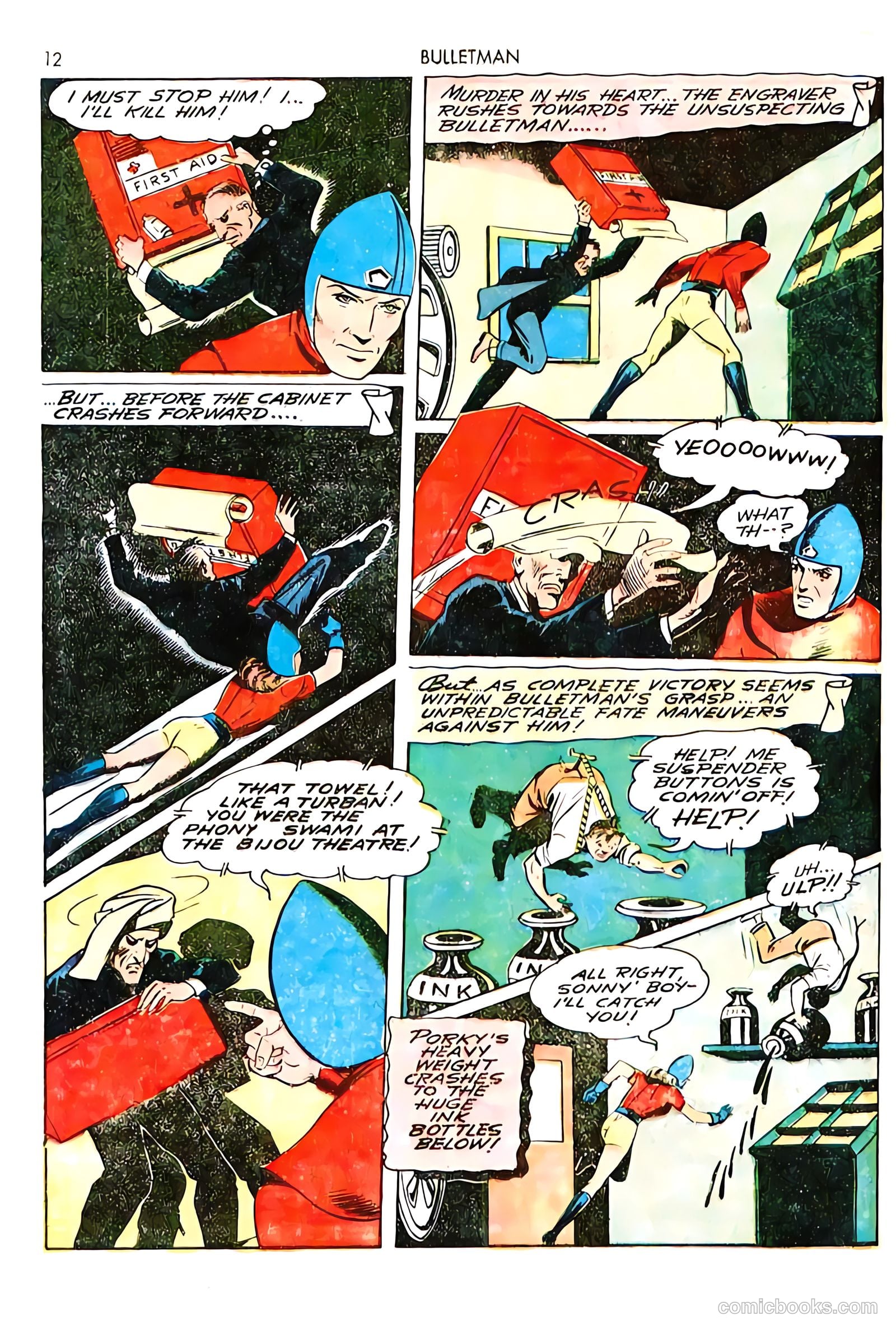 Bulletman #6 (1942) — page 12 of 68