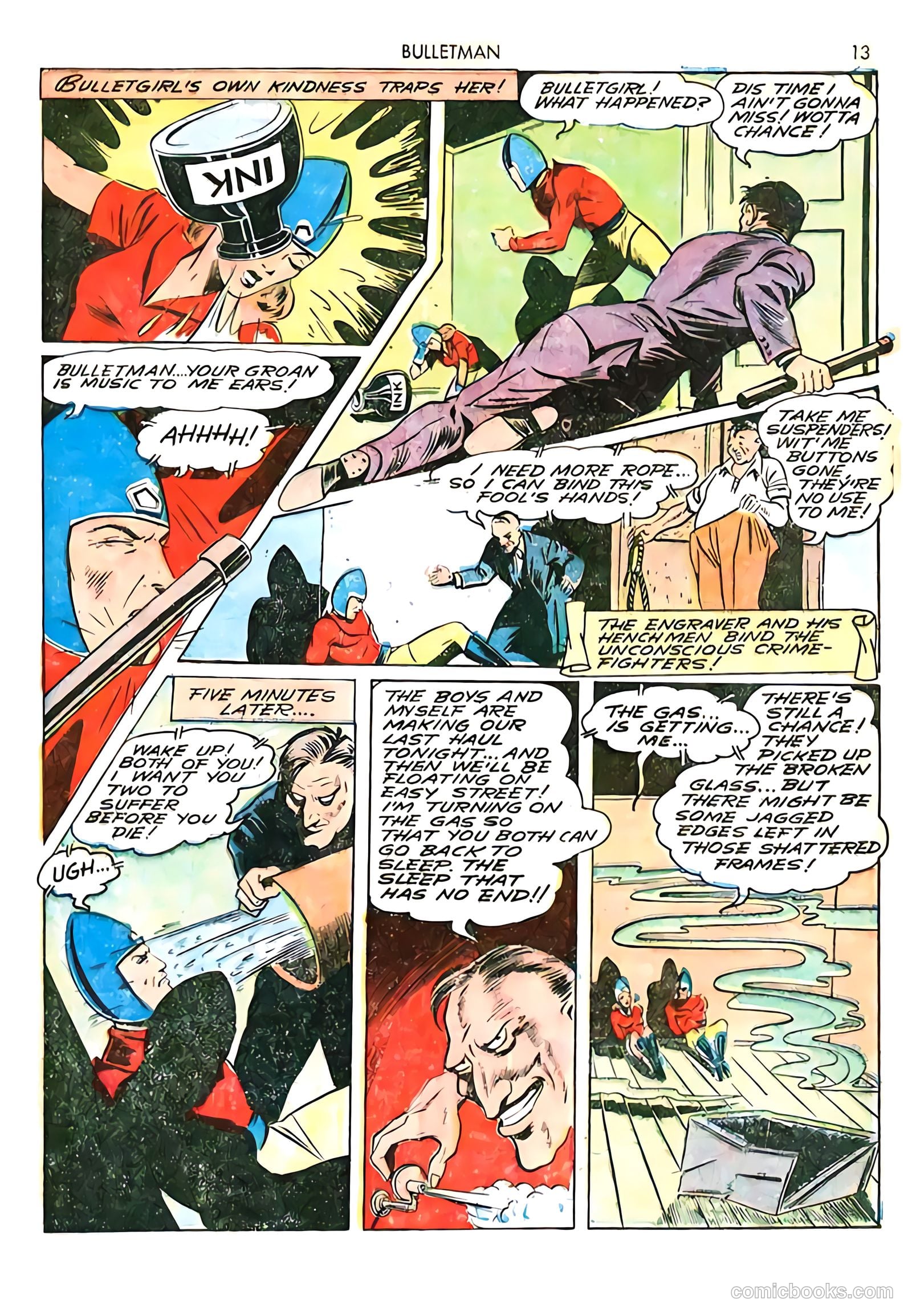 Bulletman #6 (1942) — page 13 of 68