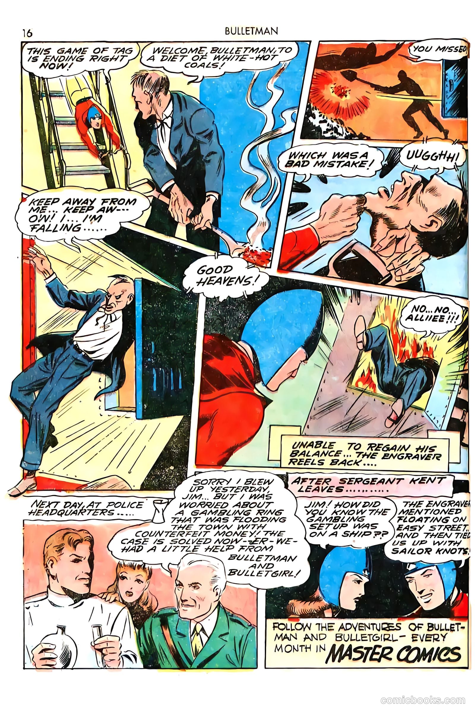 Bulletman #6 (1942) — page 16 of 68