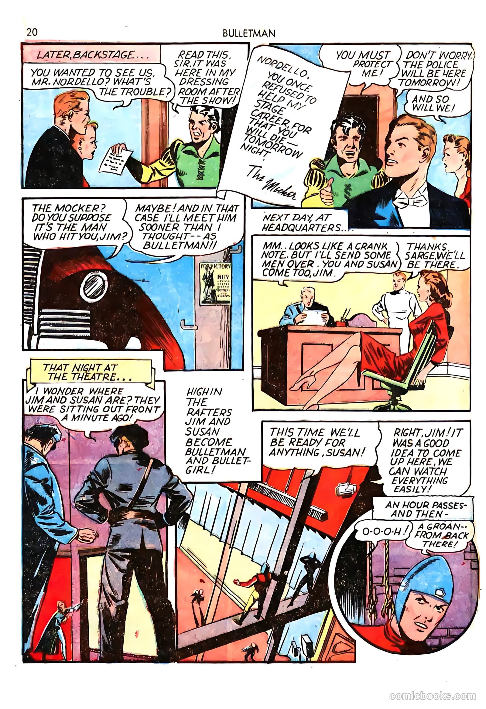 Bulletman #6 (1942) — page 20 of 68