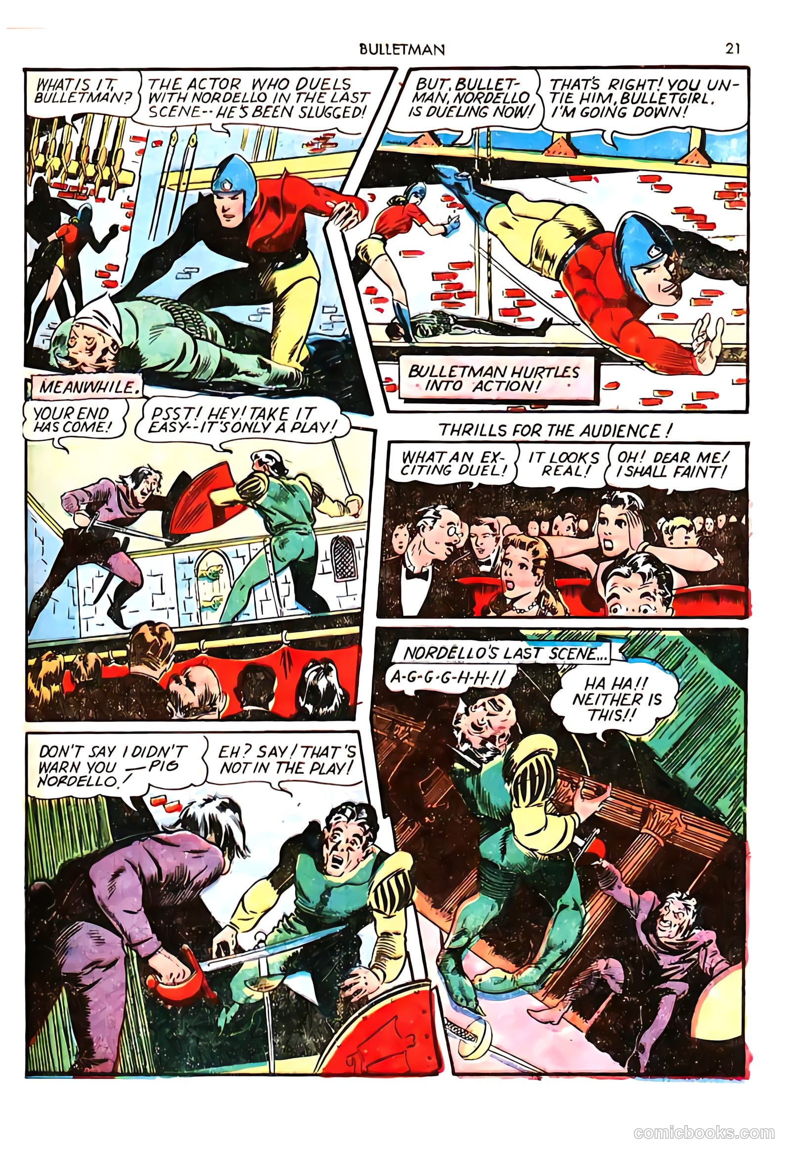Bulletman #6 (1942) — page 21 of 68