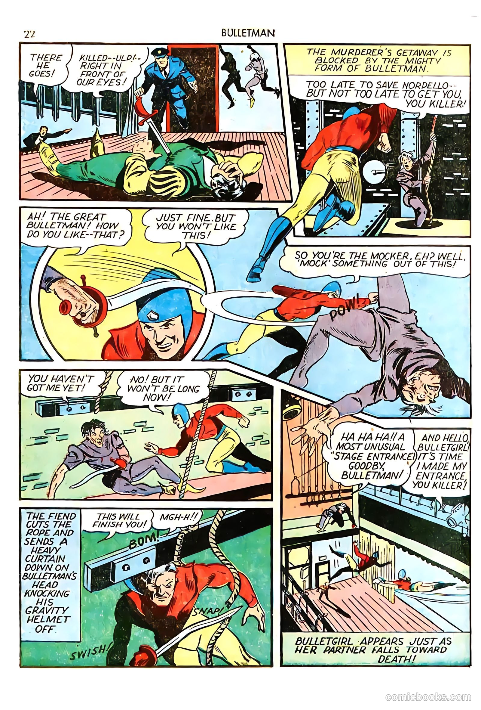 Bulletman #6 (1942) — page 22 of 68