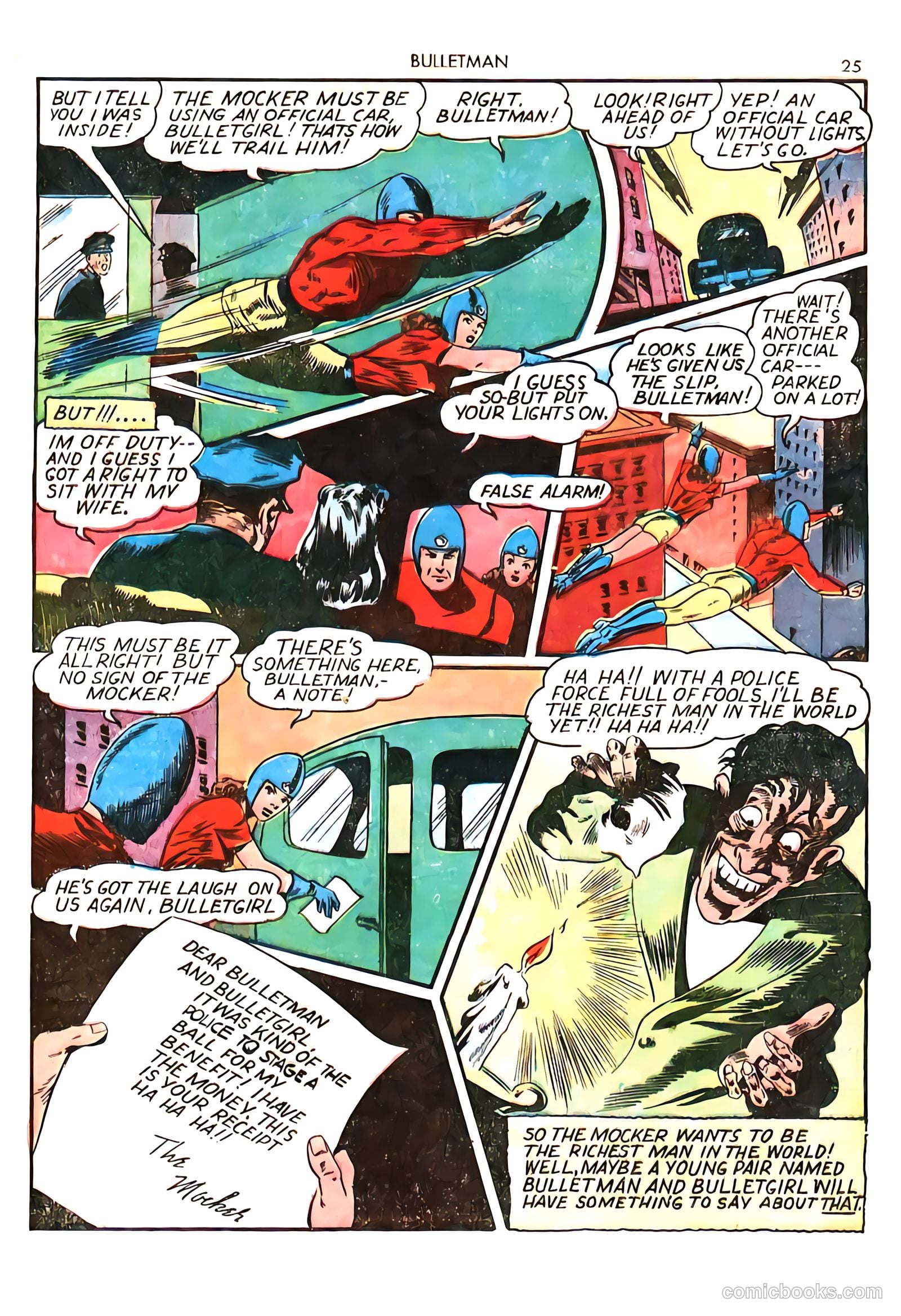 Bulletman #6 (1942) — page 25 of 68