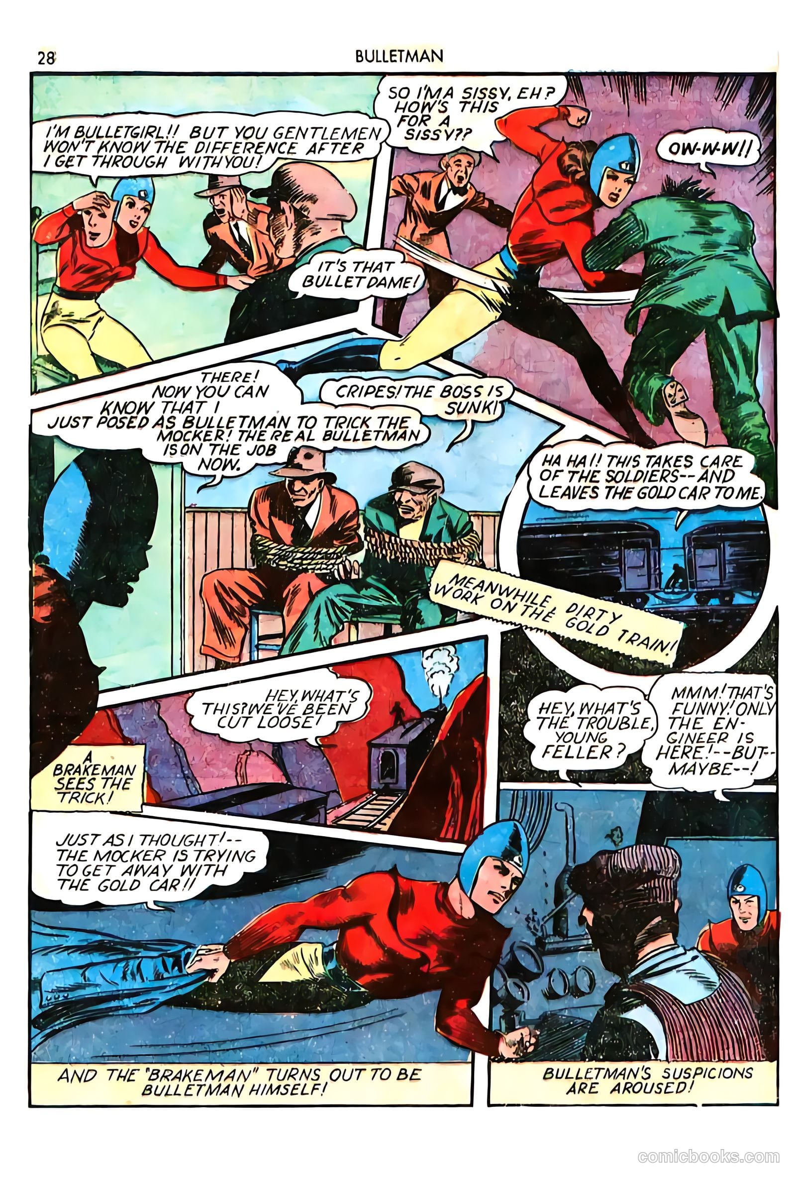 Bulletman #6 (1942) — page 28 of 68