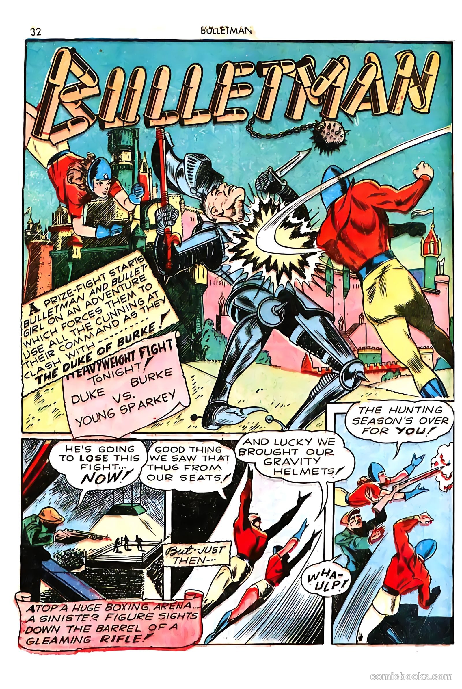 Bulletman #6 (1942) — page 32 of 68