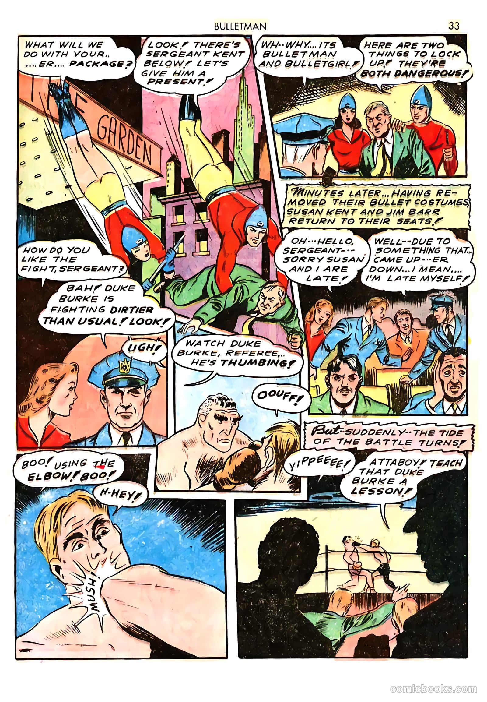 Bulletman #6 (1942) — page 33 of 68