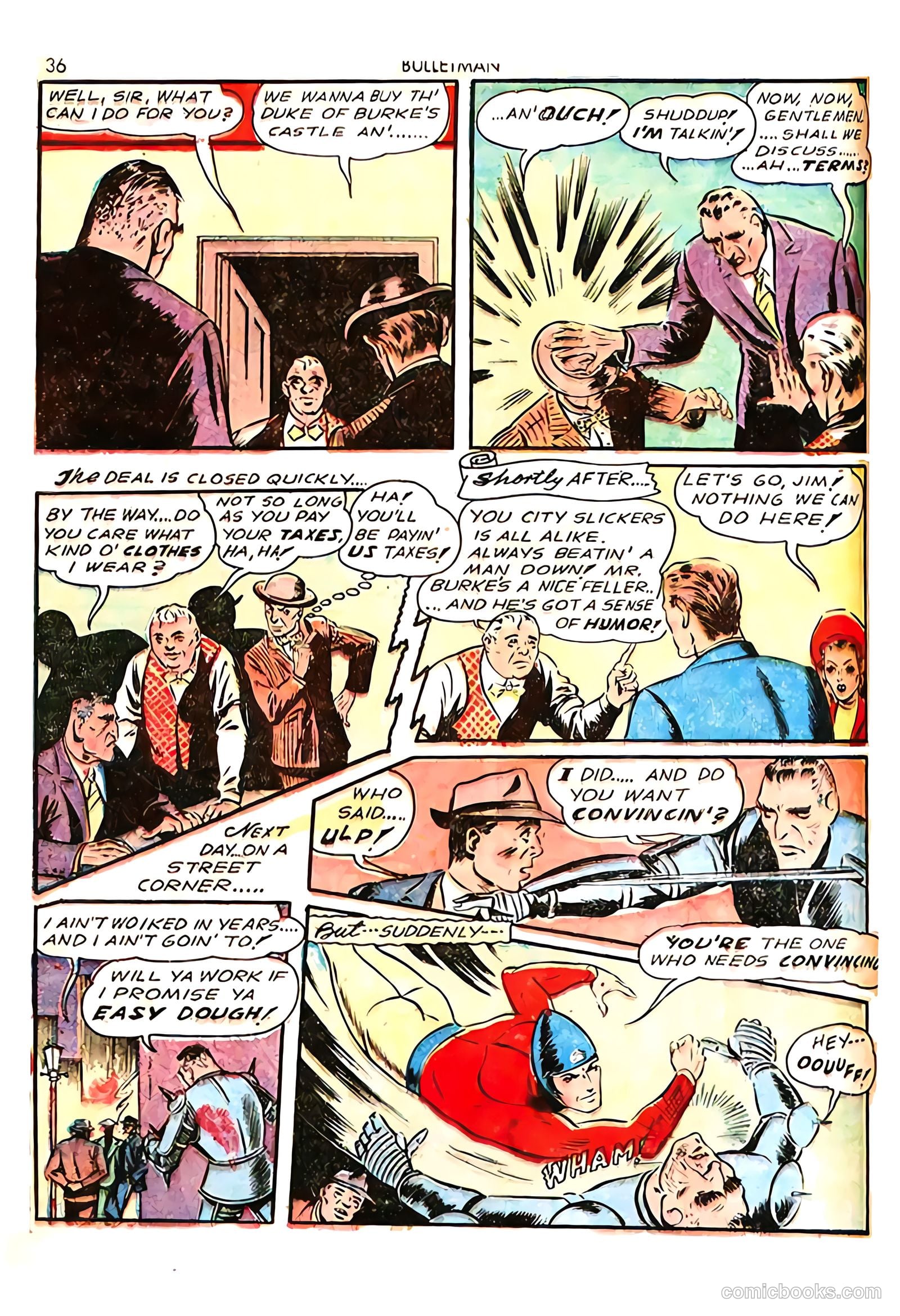 Bulletman #6 (1942) — page 36 of 68