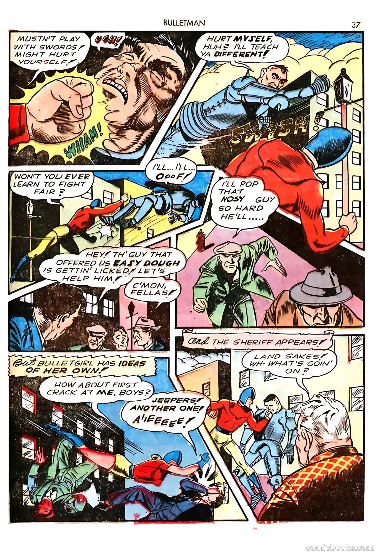 Bulletman #6 (1942) — page 37 of 68