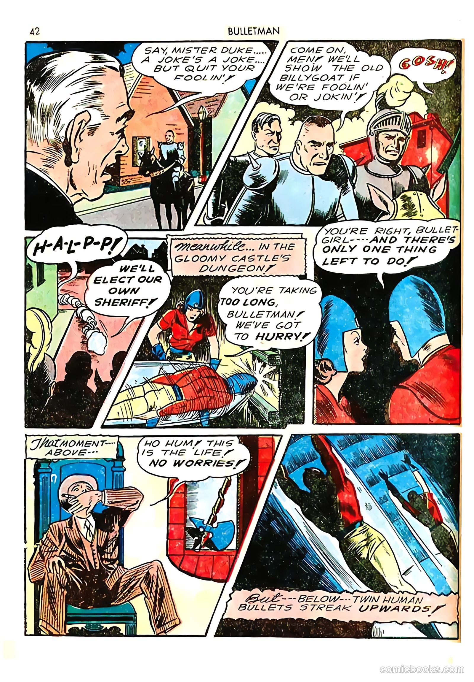 Bulletman #6 (1942) — page 42 of 68