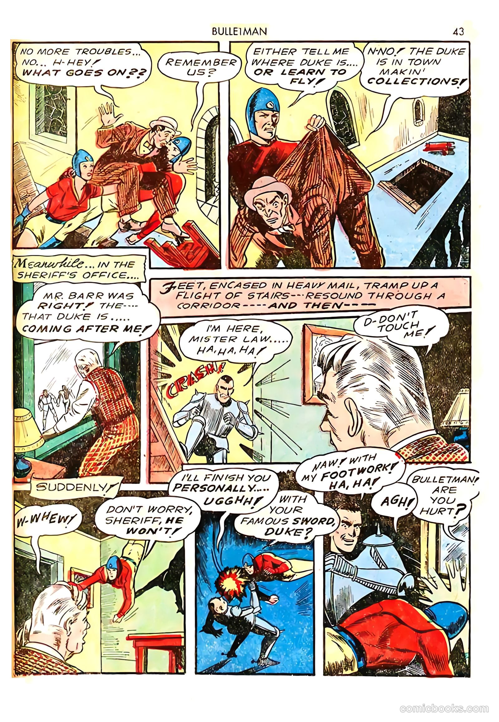 Bulletman #6 (1942) — page 43 of 68