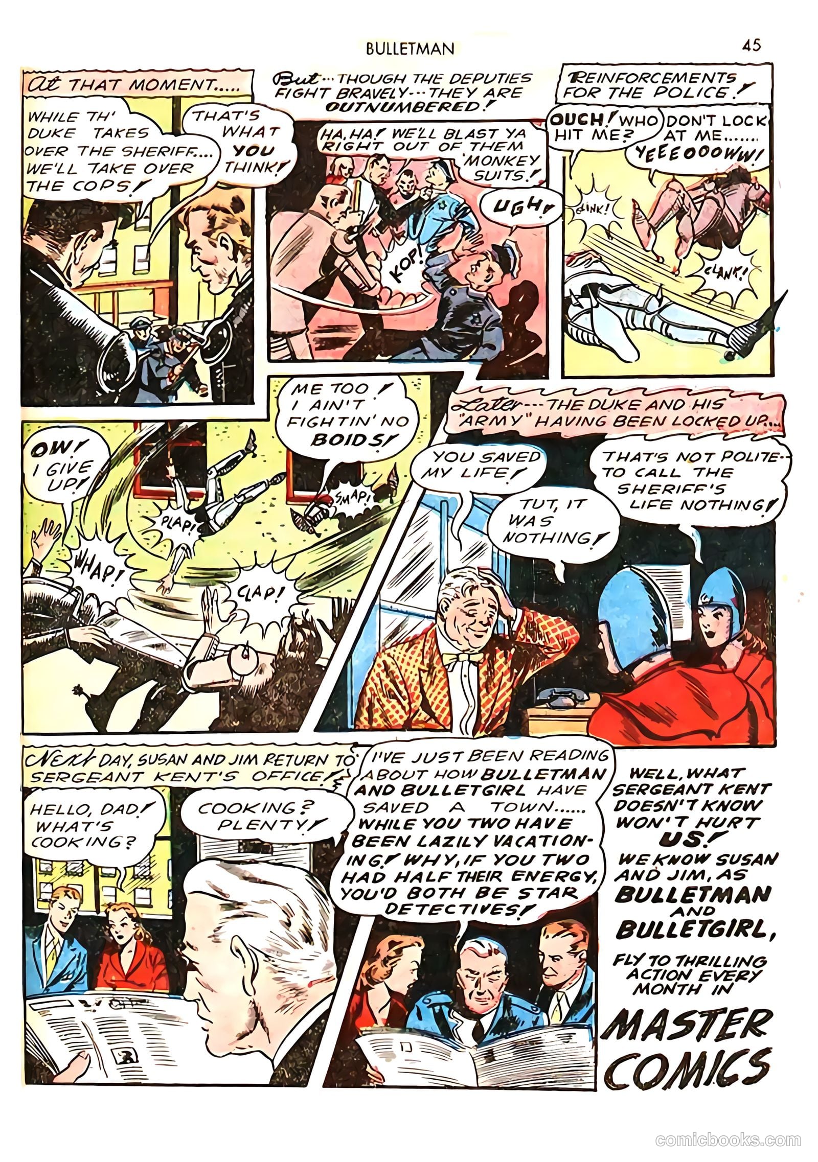 Bulletman #6 (1942) — page 45 of 68