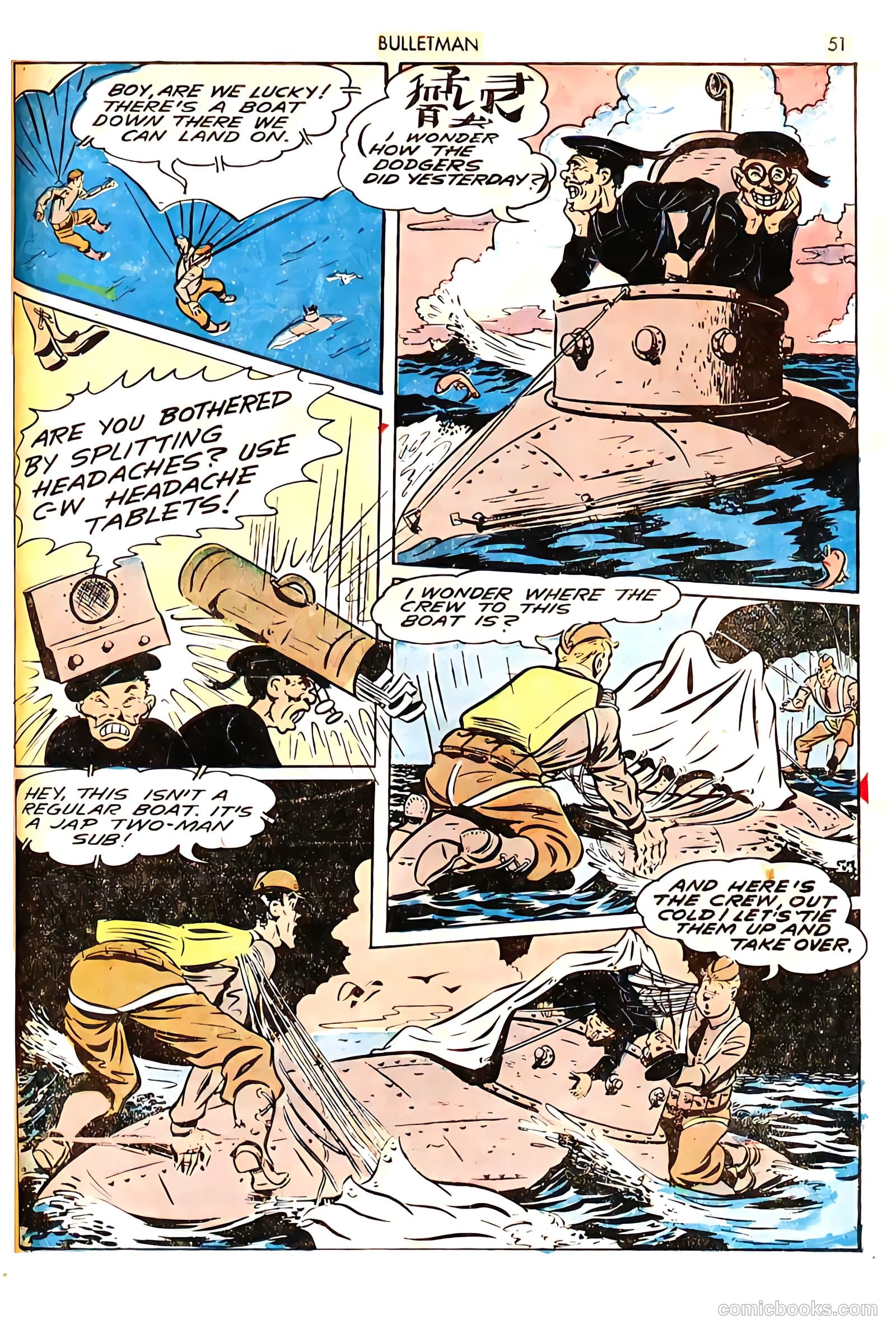 Bulletman #6 (1942) — page 51 of 68