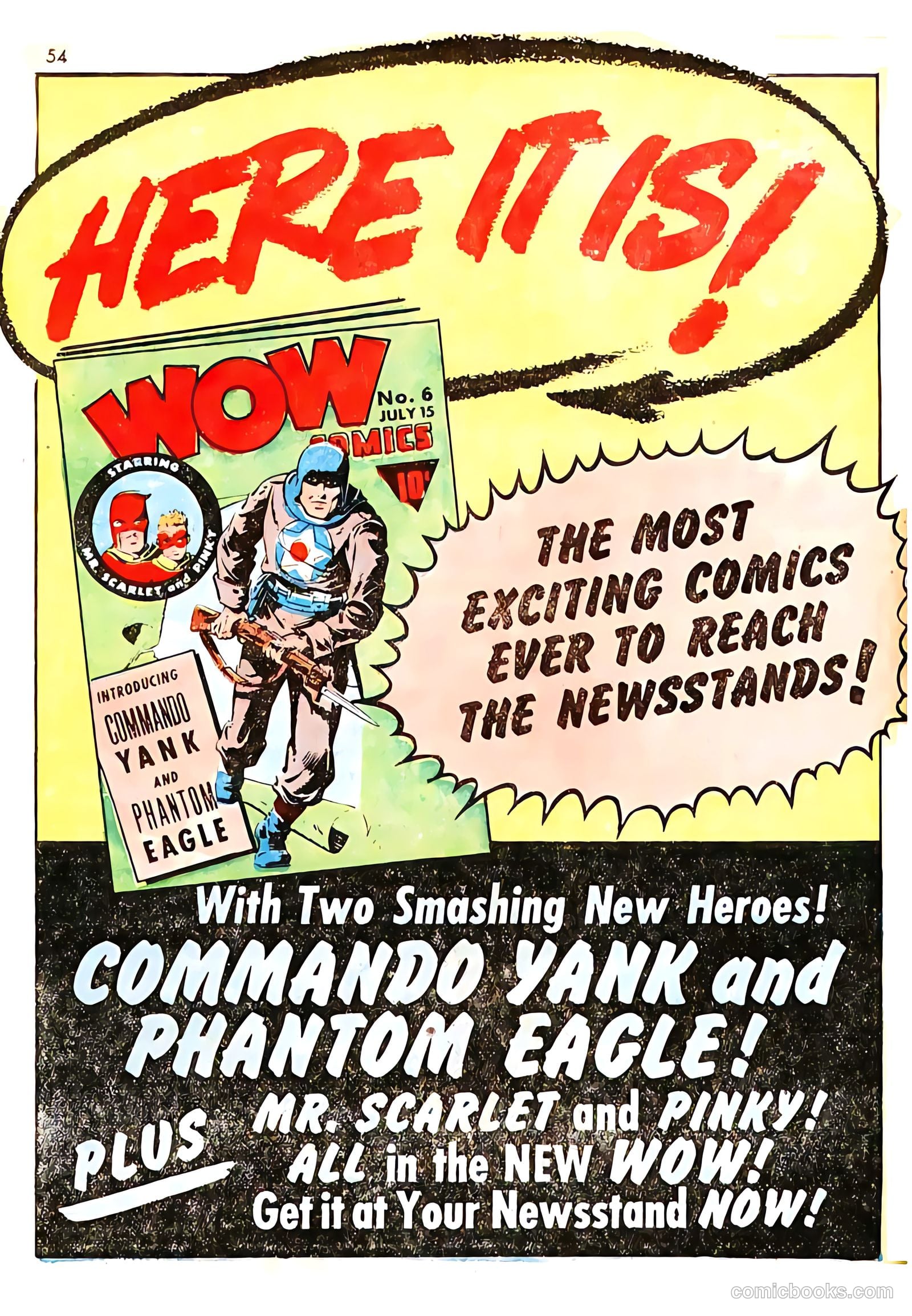Bulletman #6 (1942) — page 54 of 68