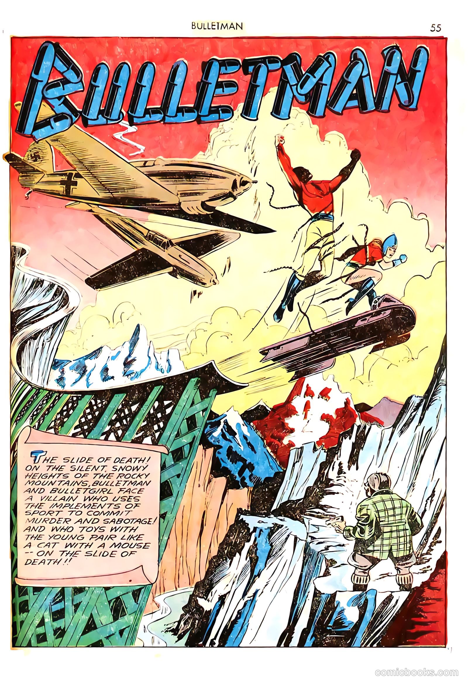 Bulletman #6 (1942) — page 55 of 68