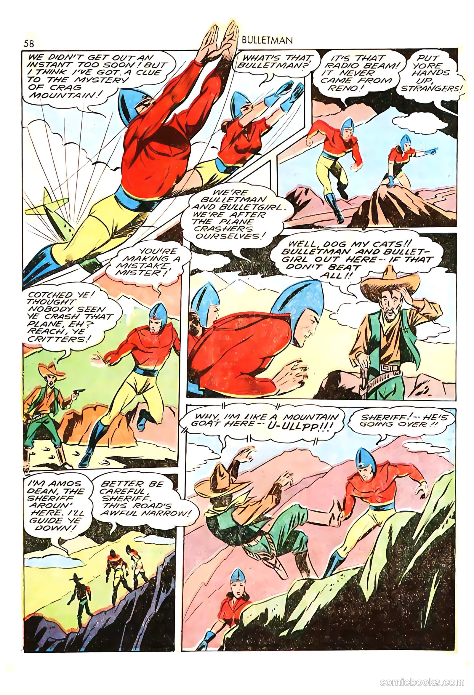 Bulletman #6 (1942) — page 58 of 68