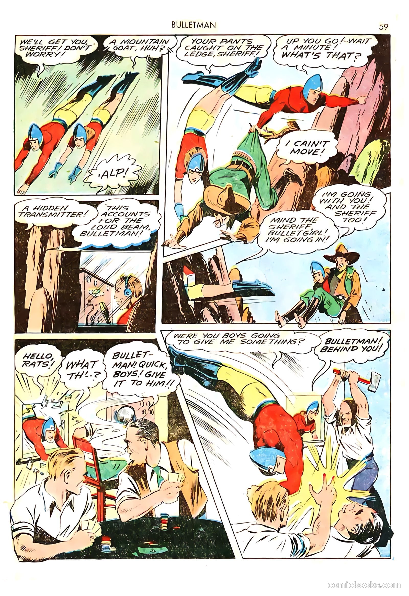 Bulletman #6 (1942) — page 59 of 68